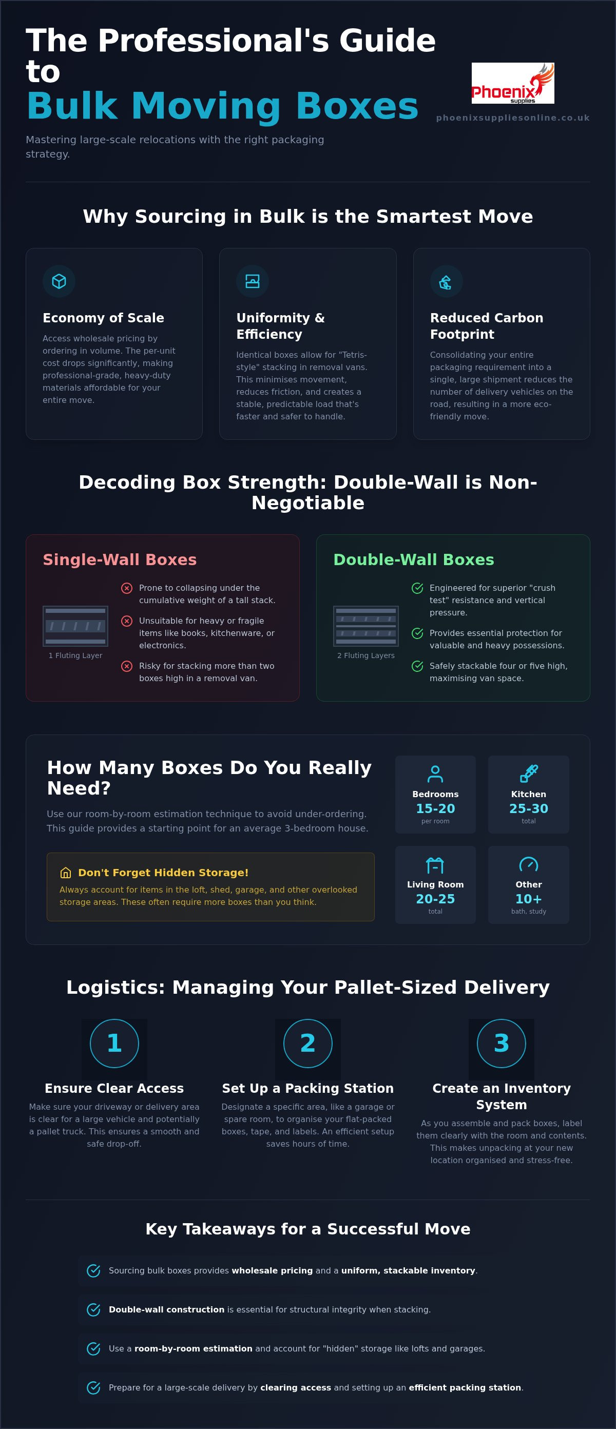 Bulk moving boxes UK
