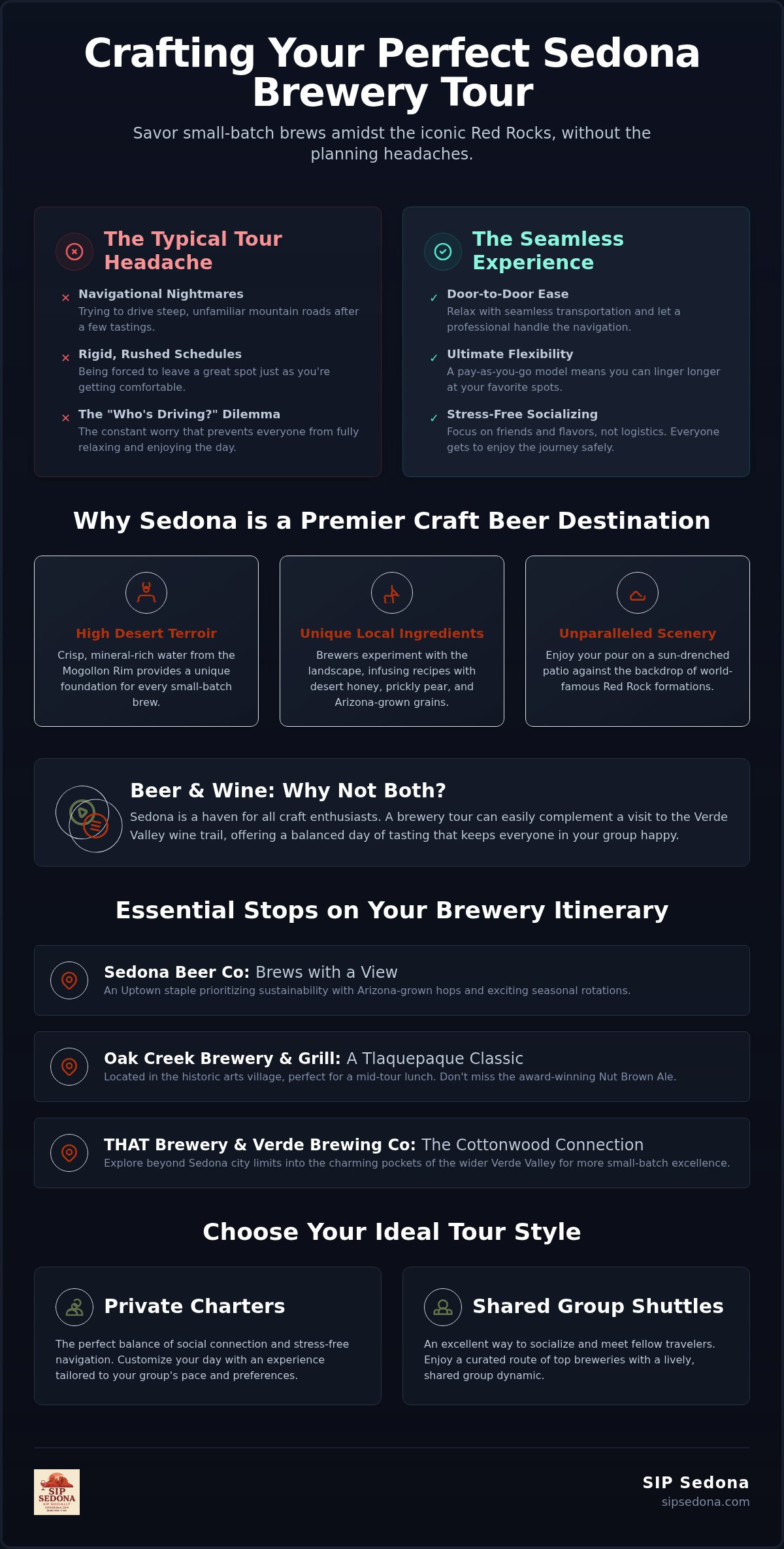 Sedona brewery tour