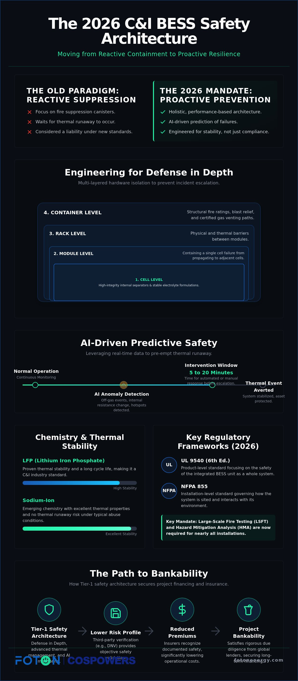 C&I BESS fire safety standards