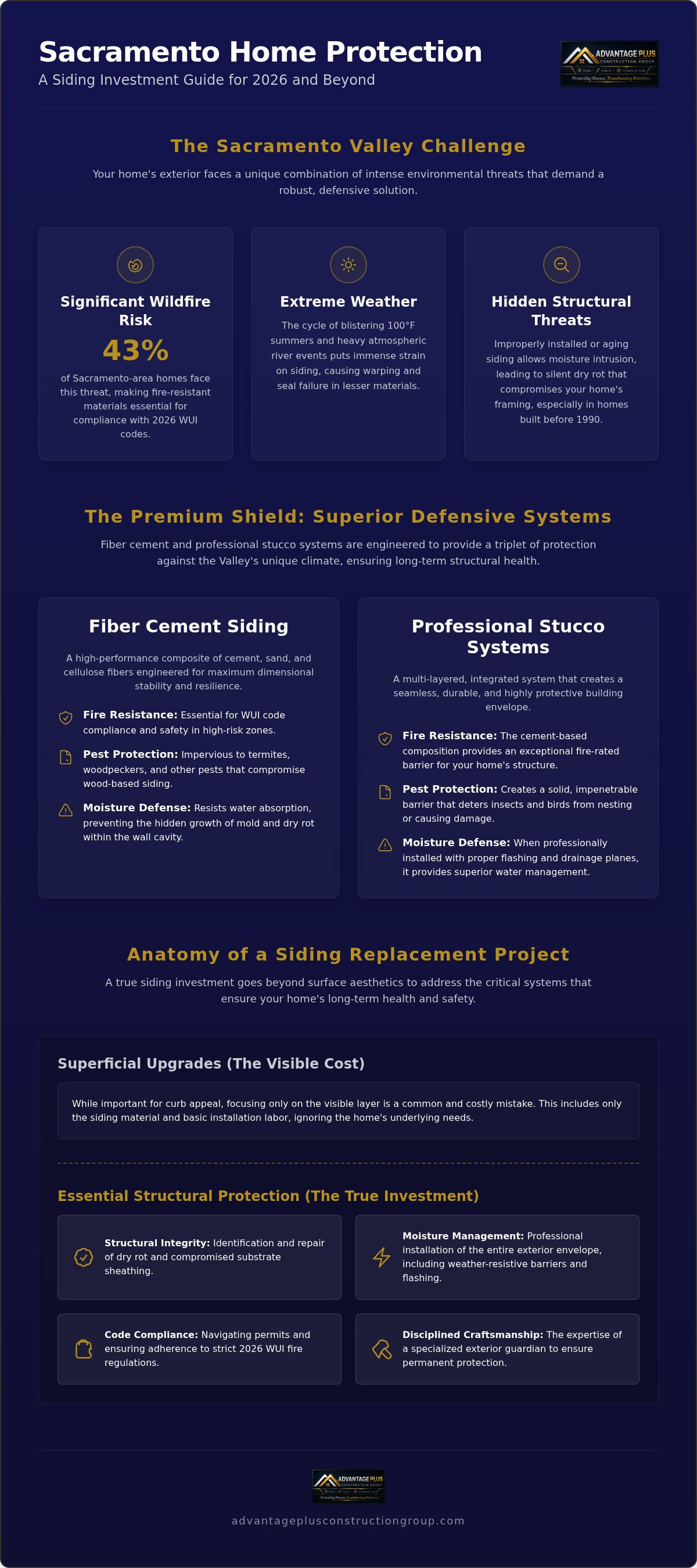 Siding replacement cost Sacramento
