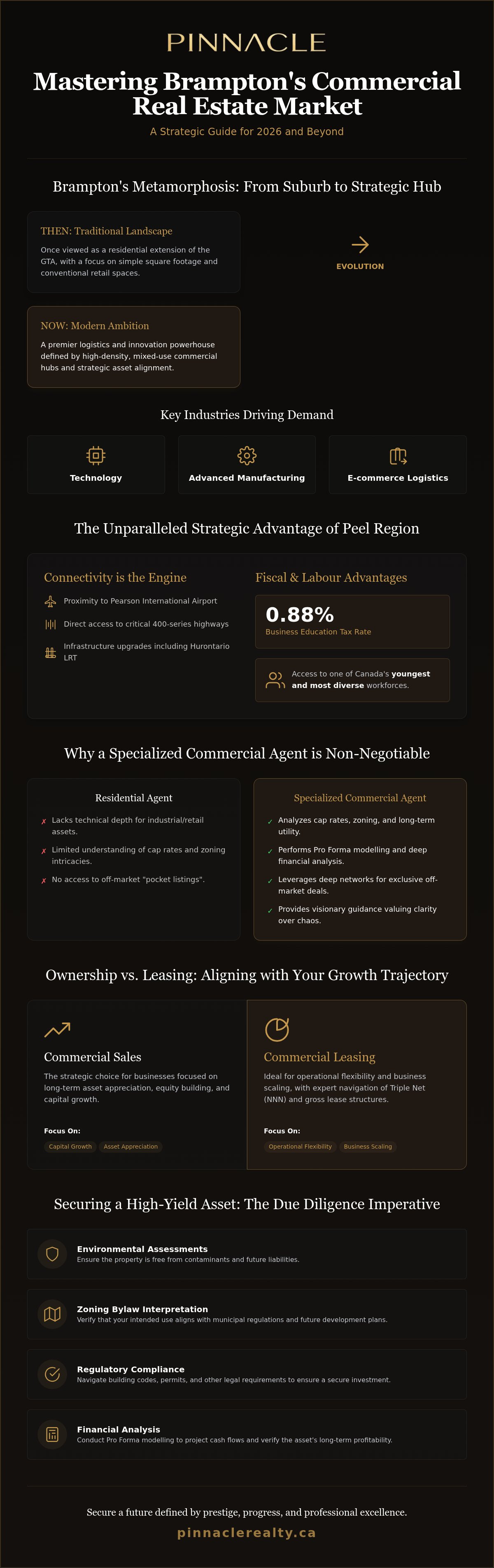 Commercial real estate agent Brampton