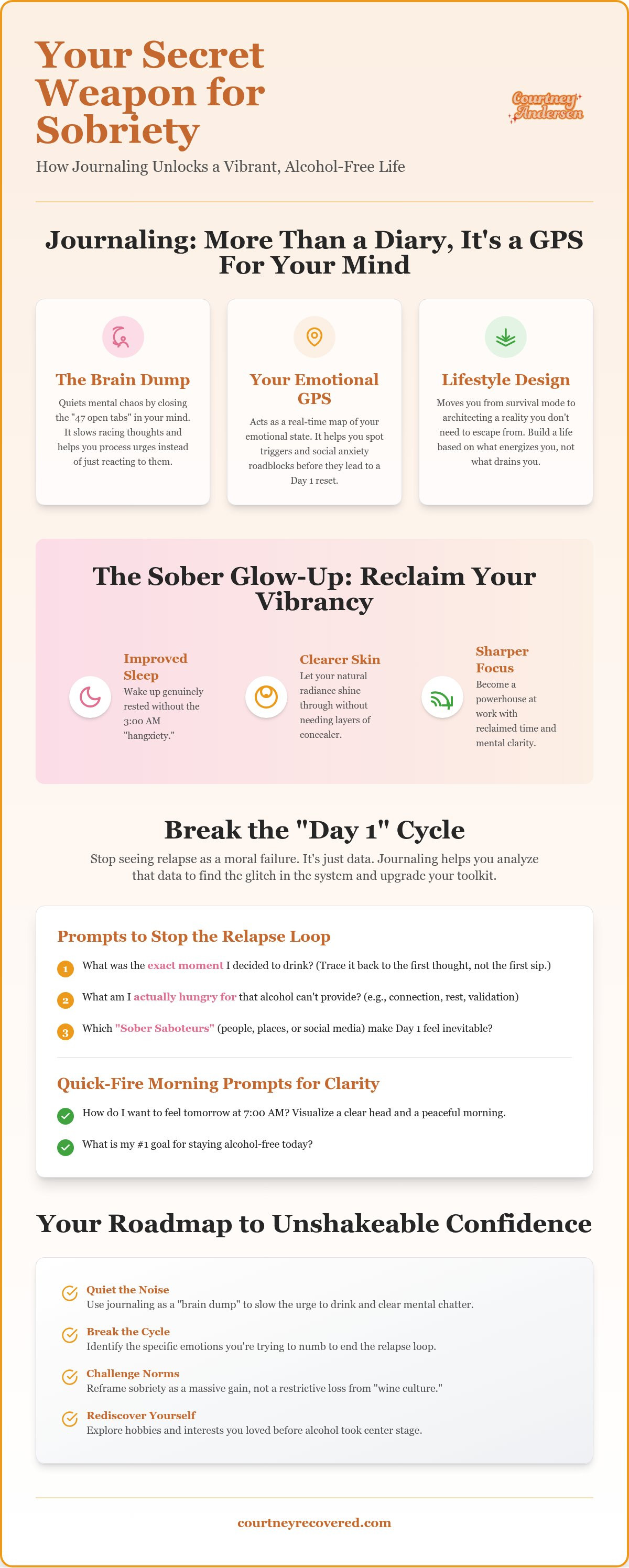 How to start a sobriety journal