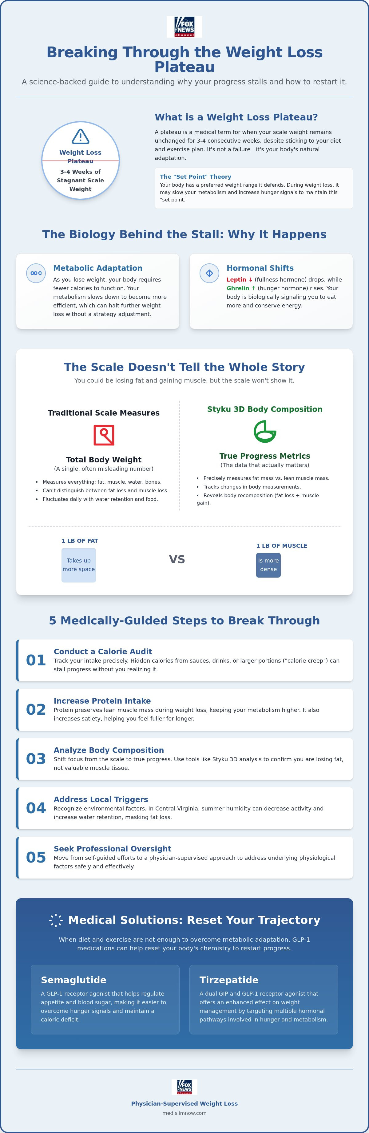 Overcoming a weight loss plateau Mechanicsville