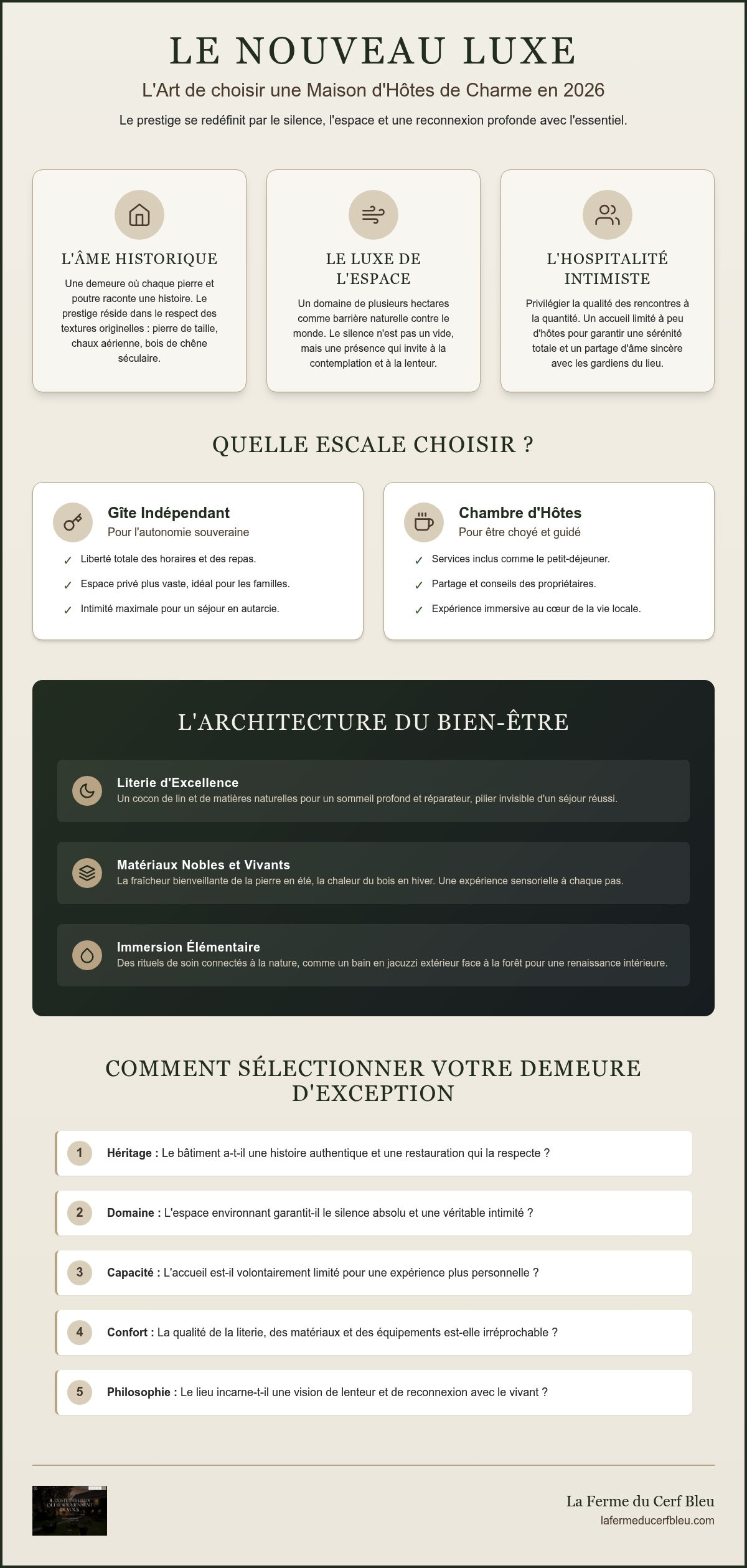 Maison d'hôtes de charme à la campagne