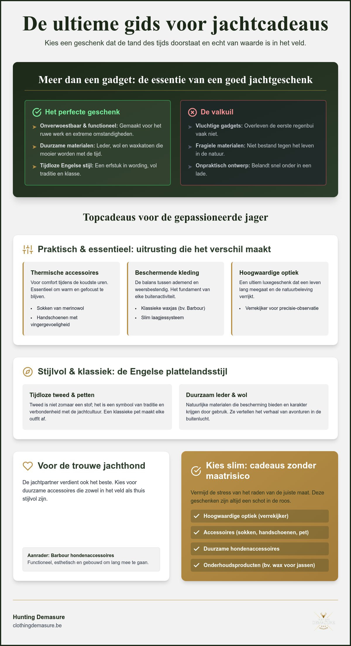 Jachtcadeaus voor mannen