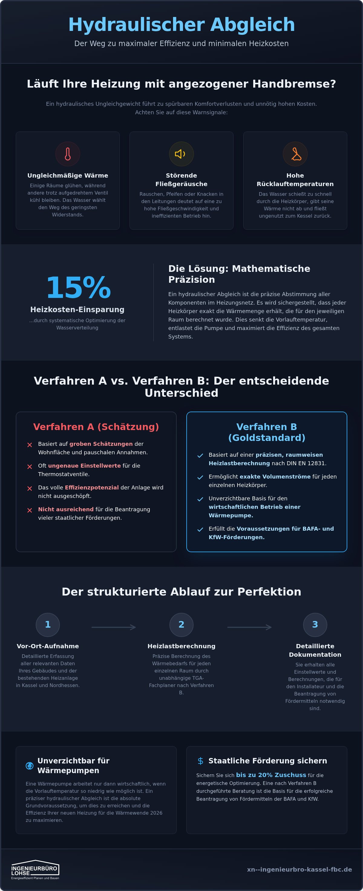 Hydraulischer Abgleich Beratung