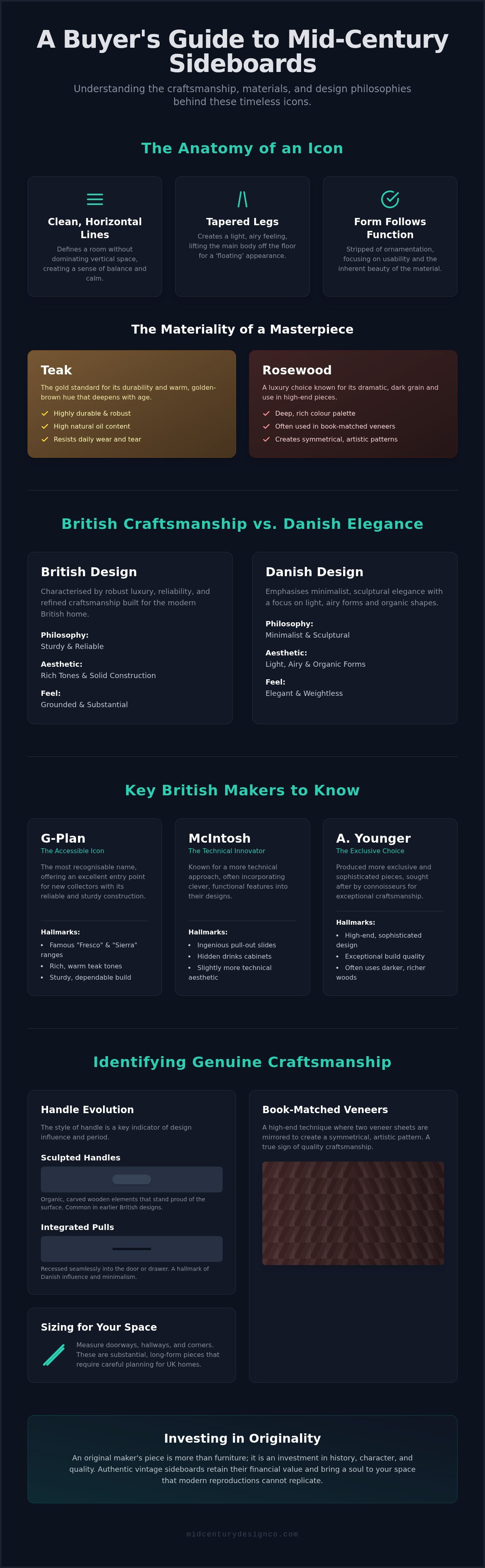 Vintage sideboard buying guide UK