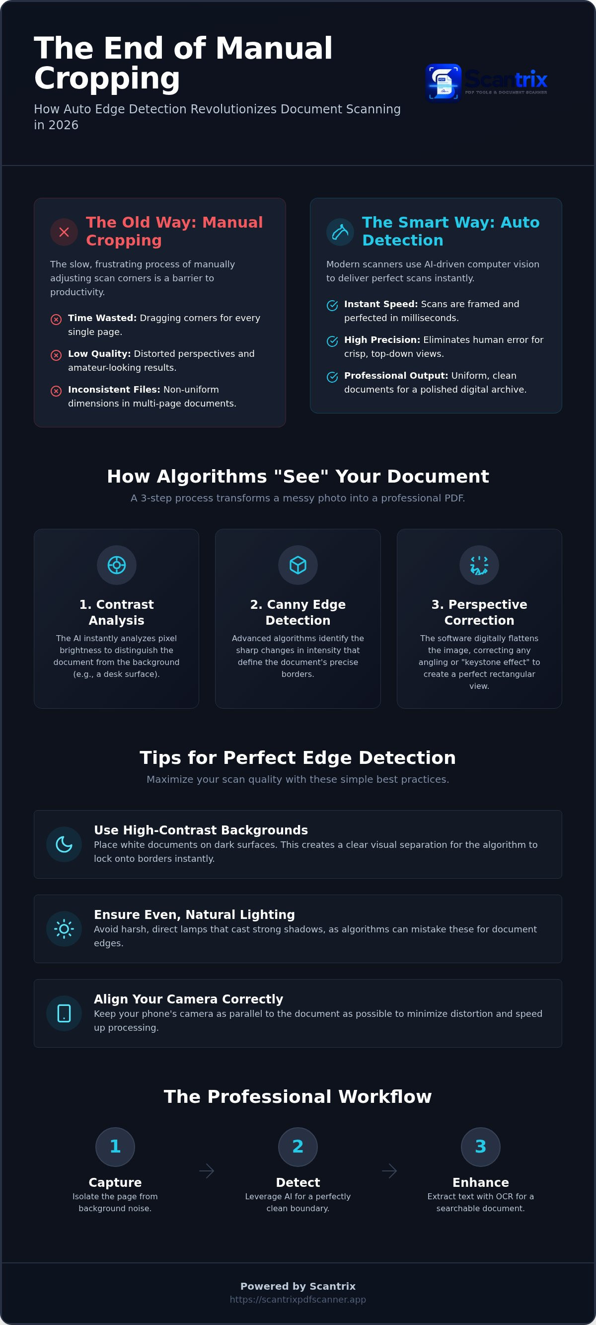 Auto edge detection pdf scanner