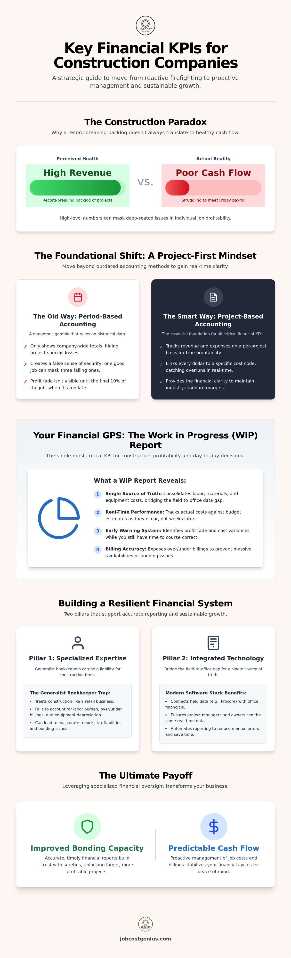 Key financial kpis for construction companies