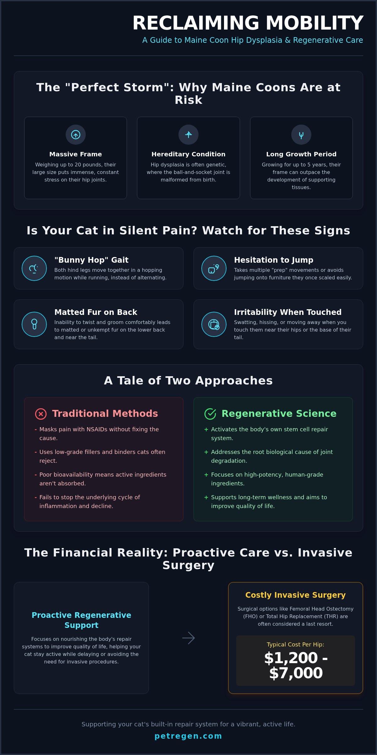 Natural remedies for cat hip dysplasia