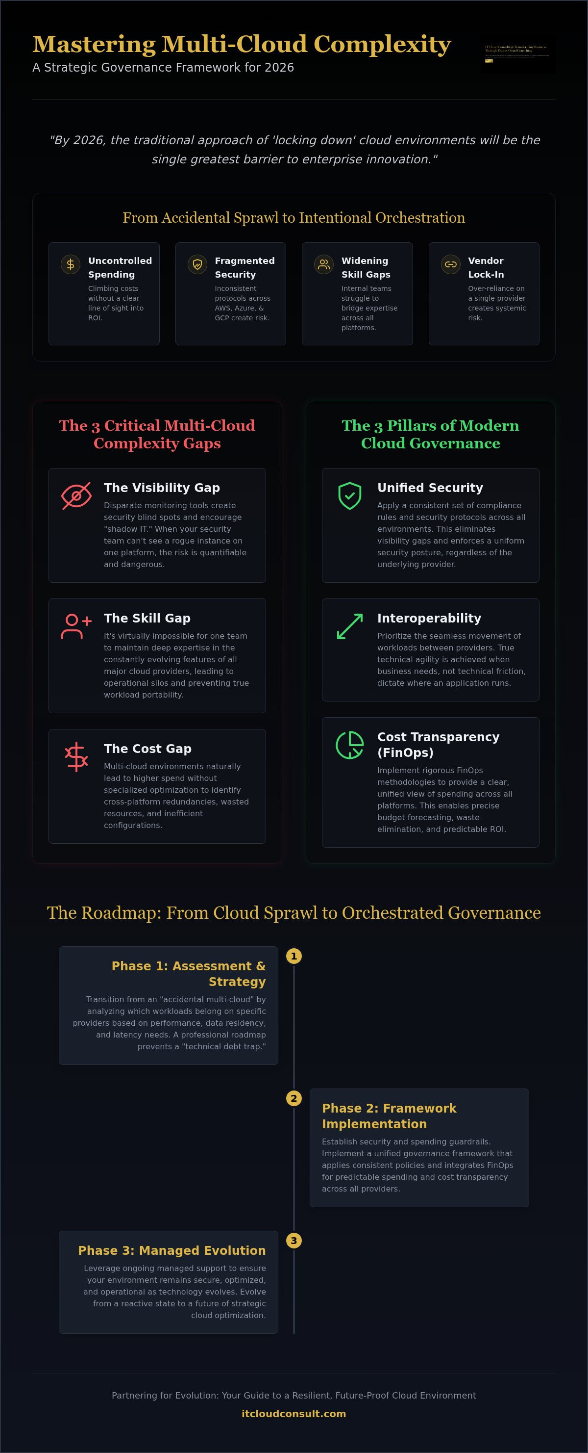 Cloud governance consulting