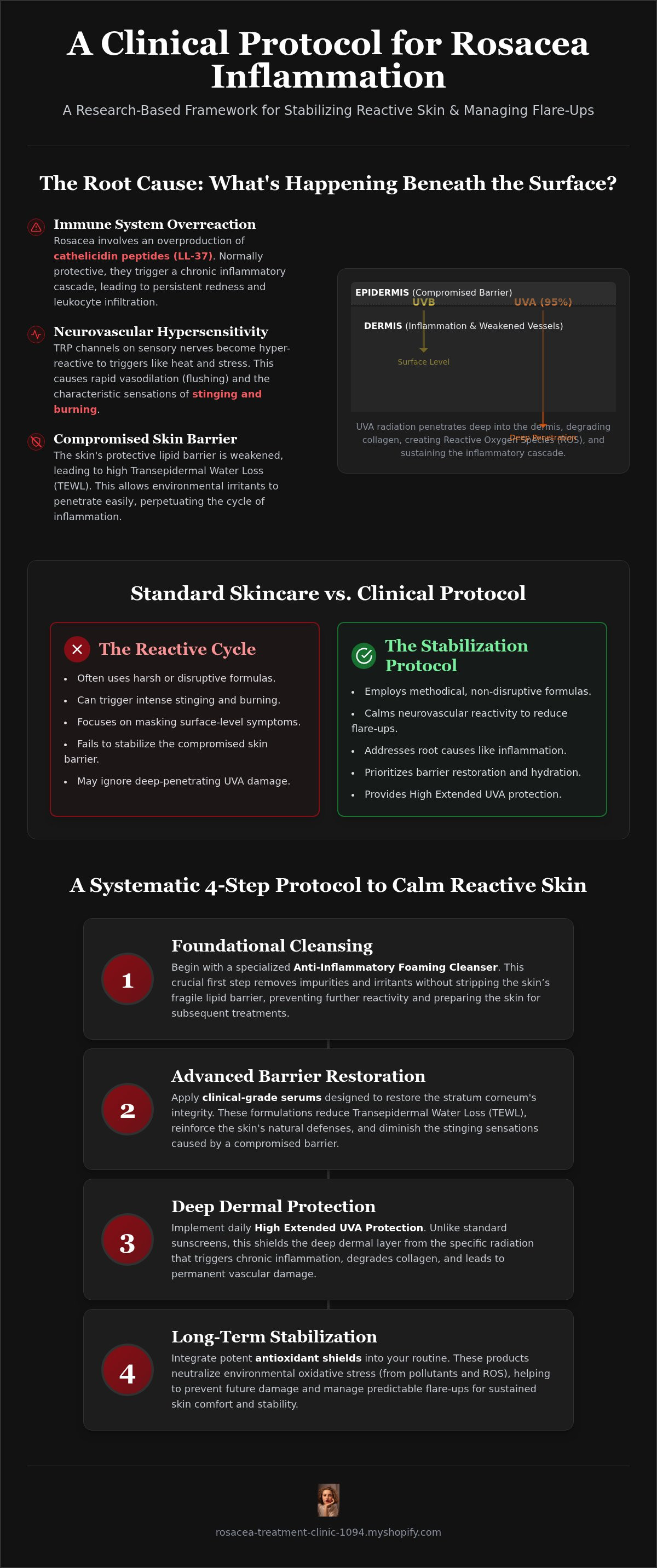 How to reduce rosacea inflammation