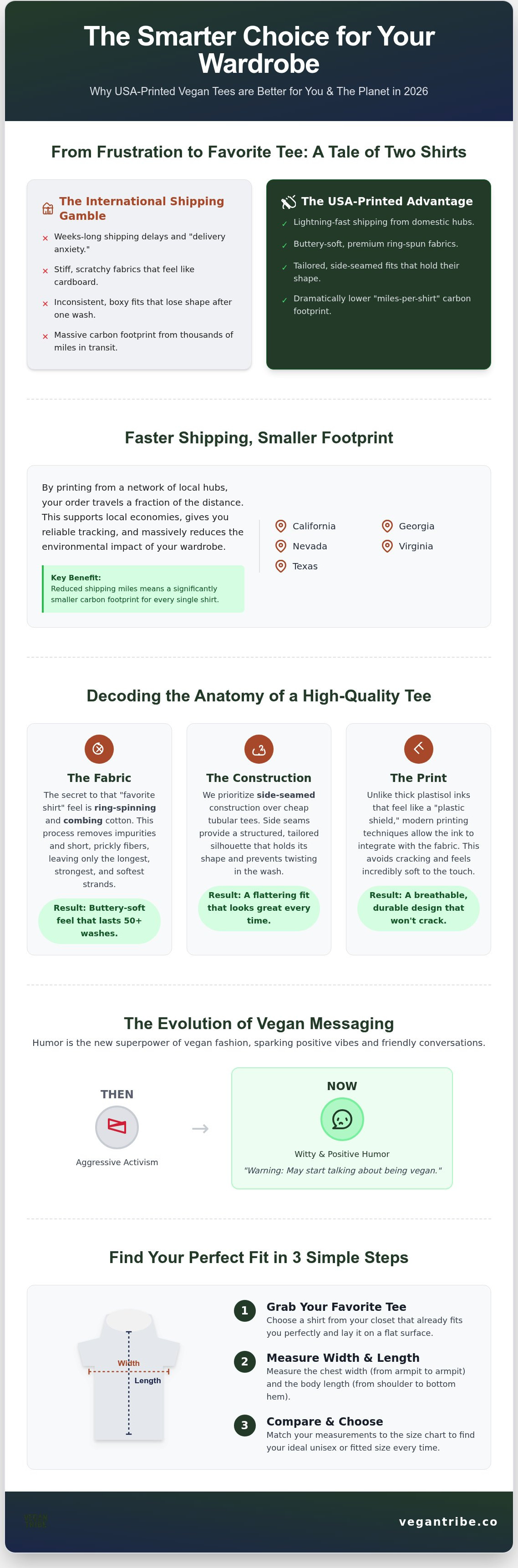 Vegan graphic tees USA