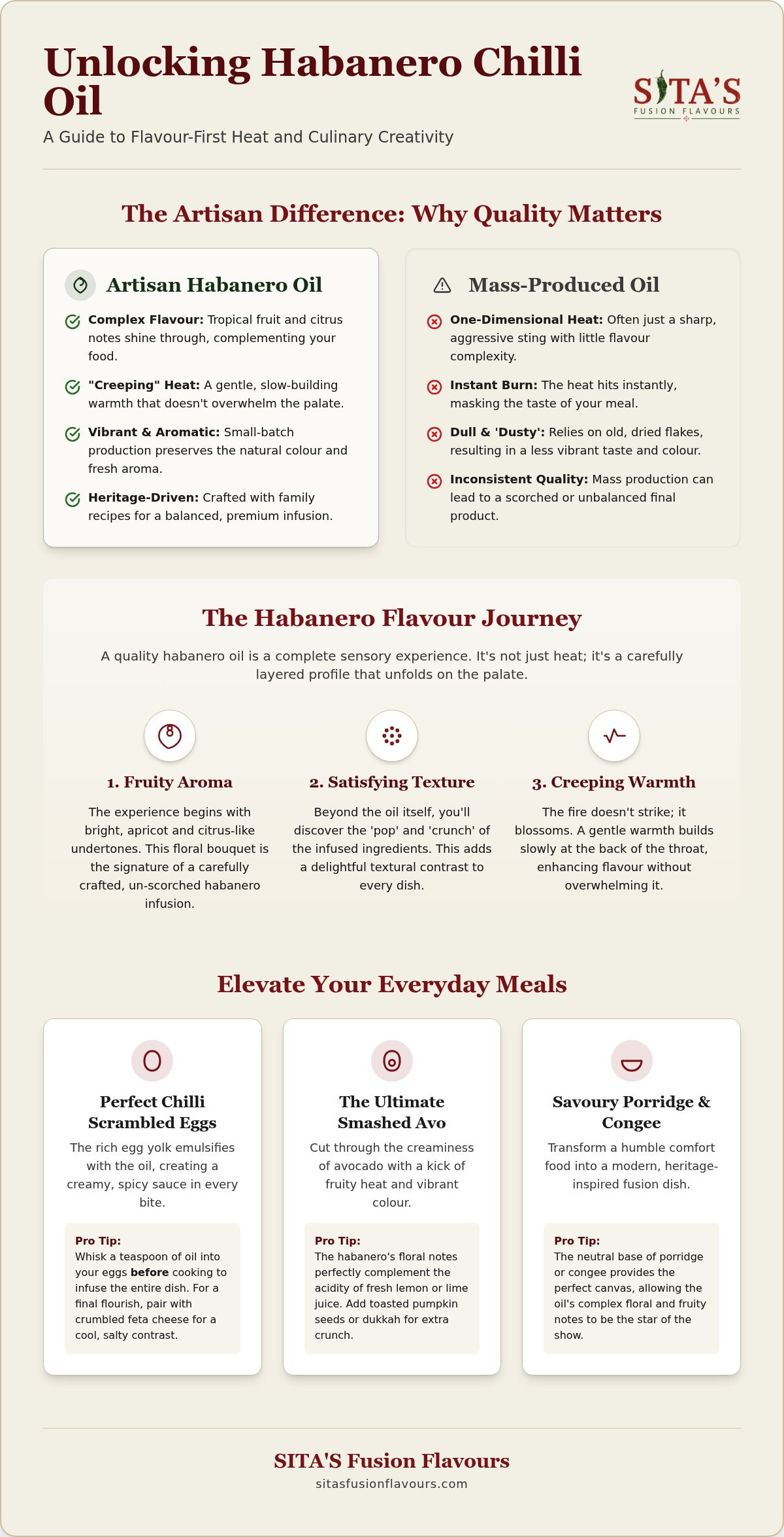 Habanero chilli oil uses