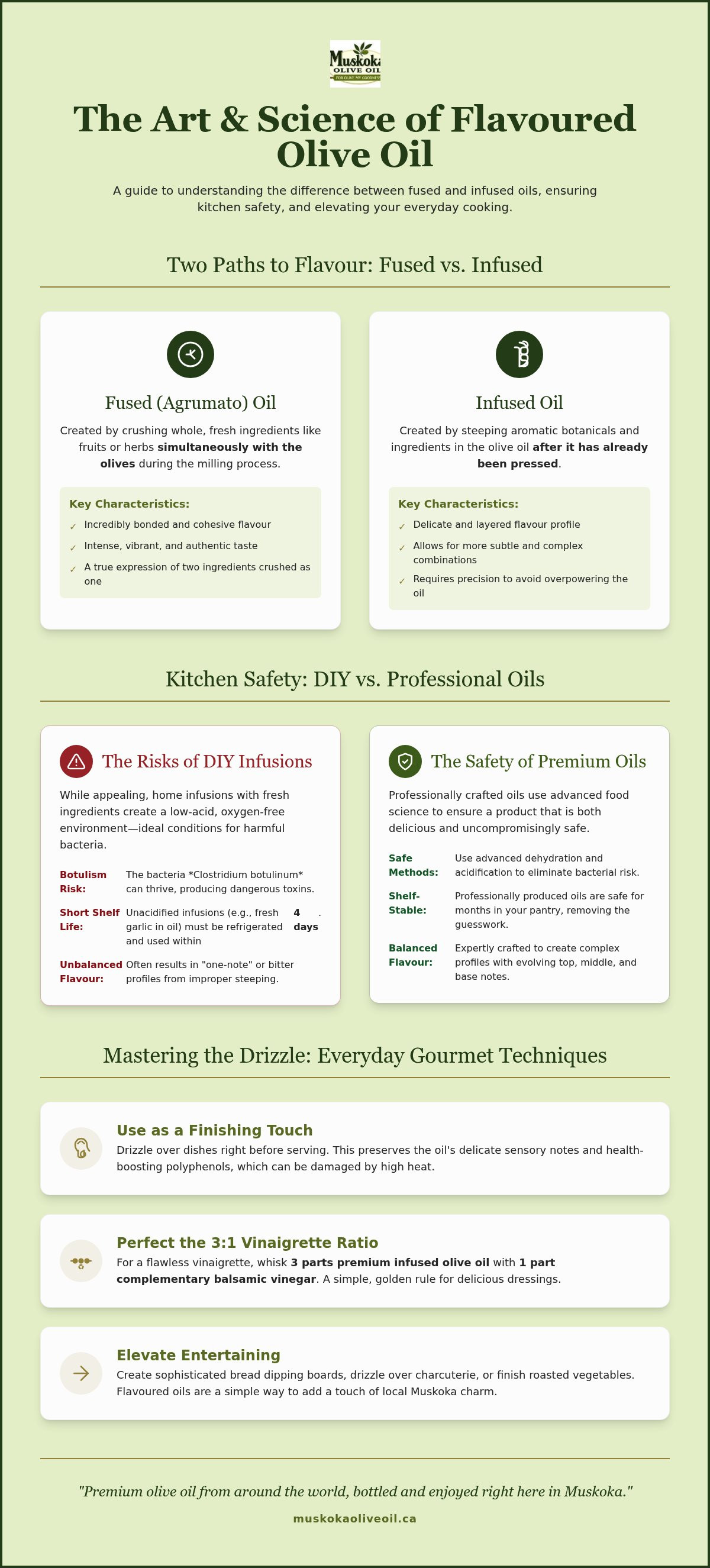 Infused olive oil recipes