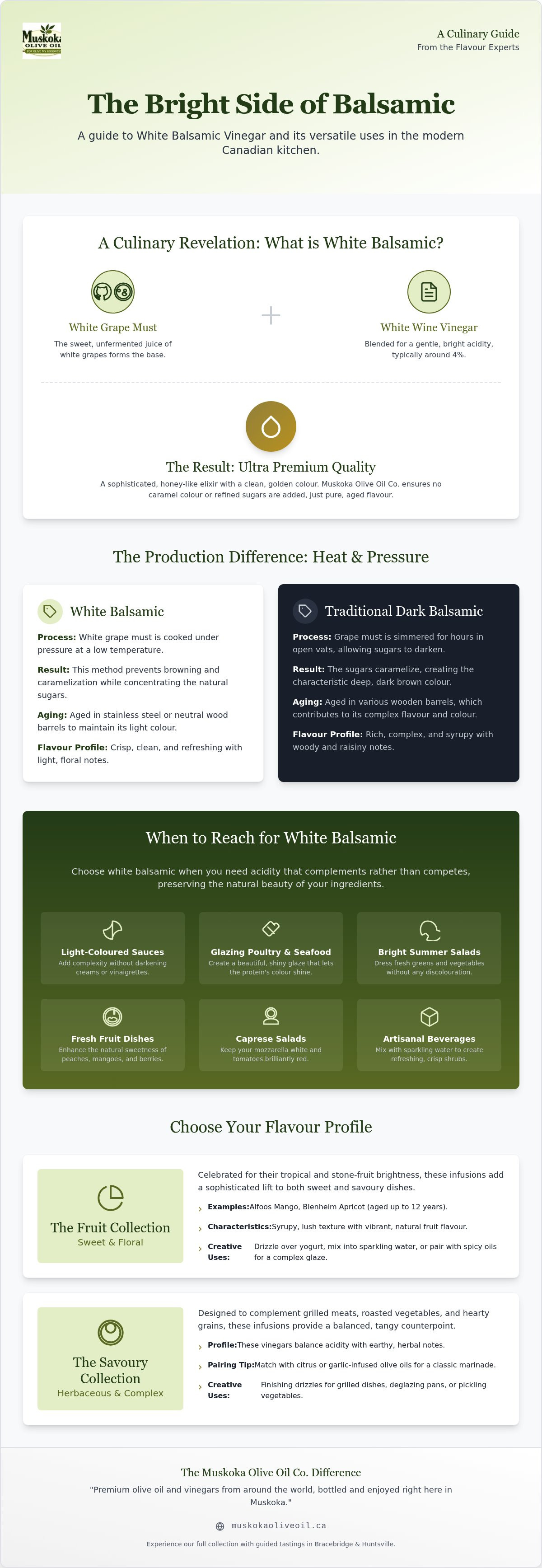 White balsamic vinegar uses