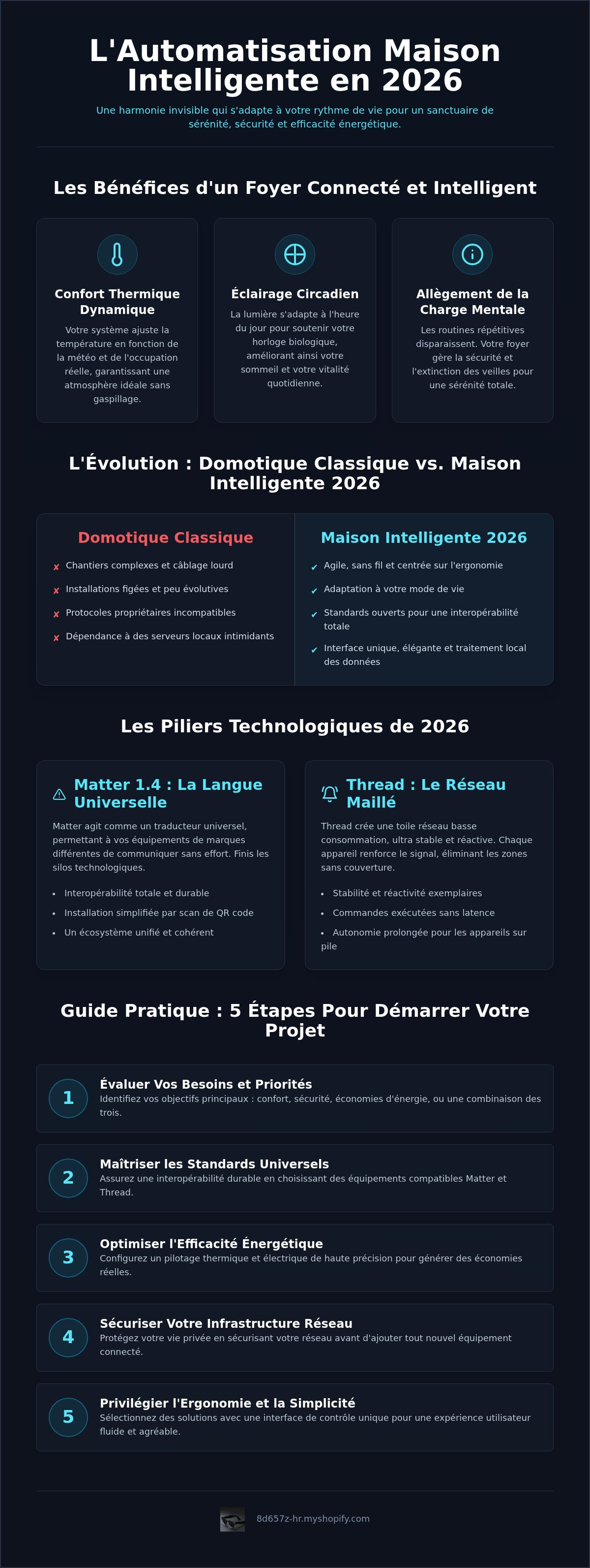 Automatisation maison intelligente