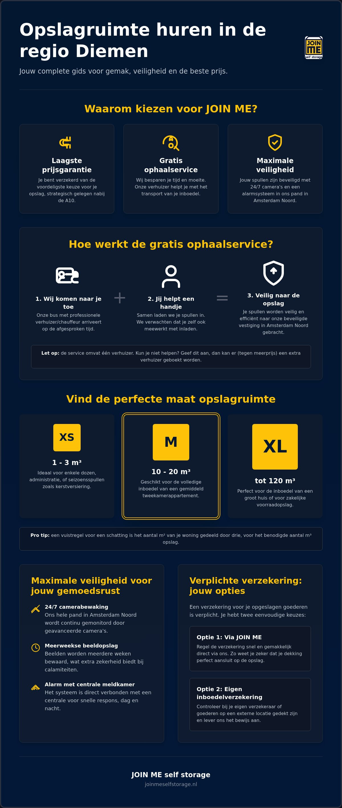 Opslagbox huren Diemen