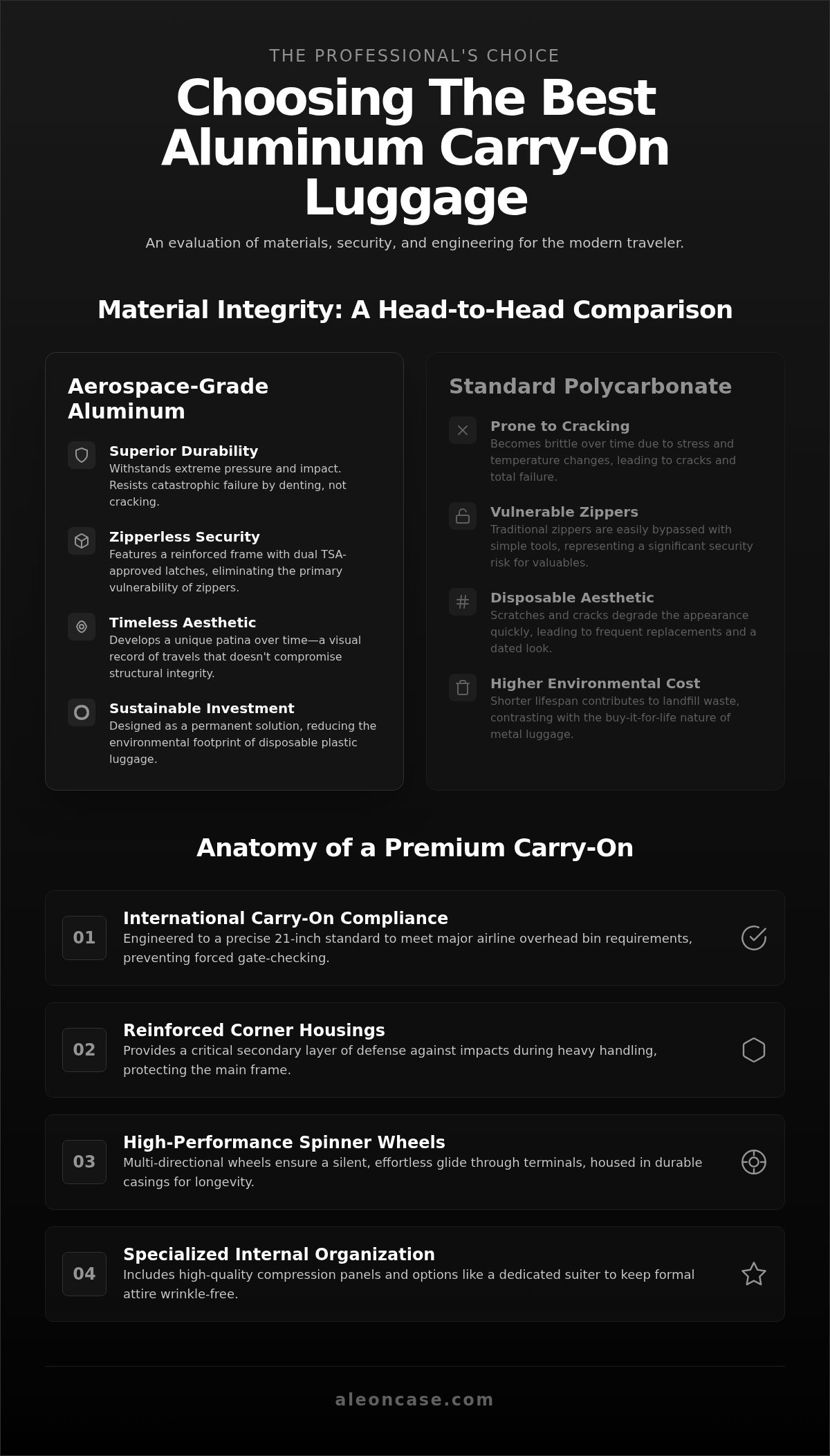 Best aluminum carry-on luggage