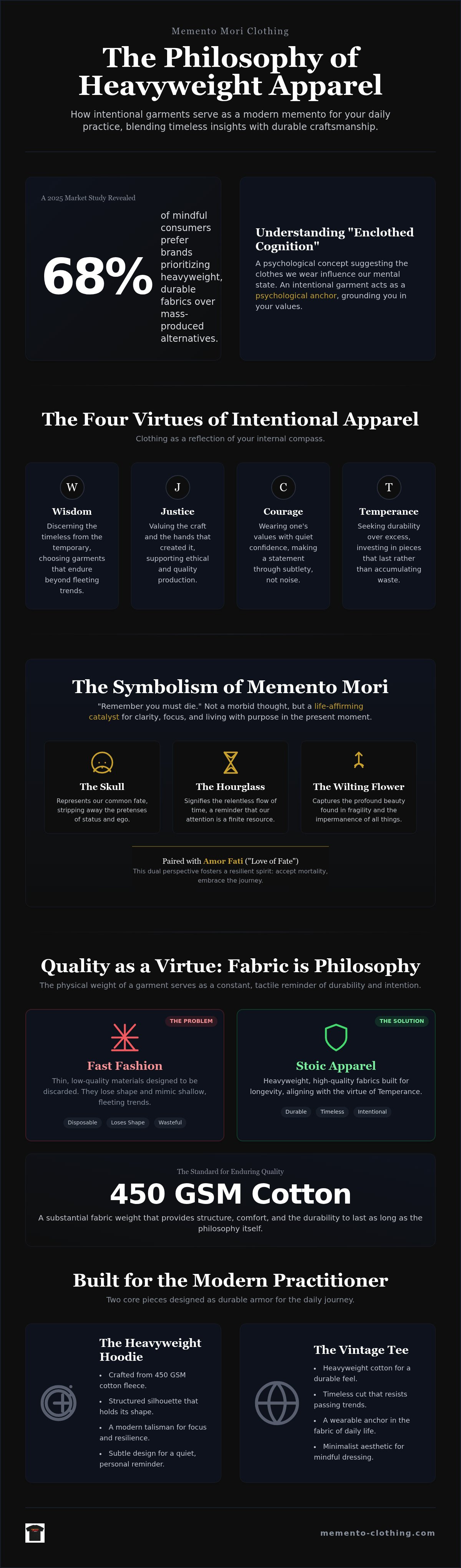 Stoic philosophy clothing