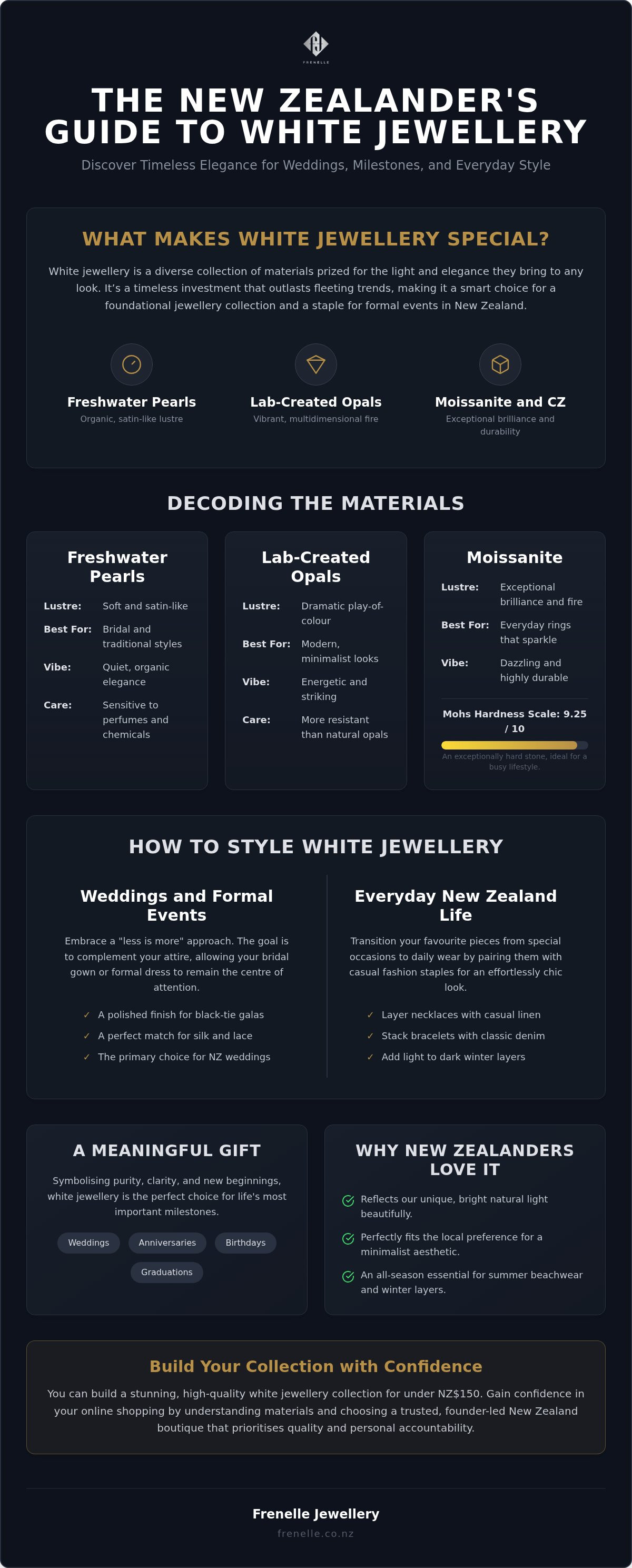 White jewellery