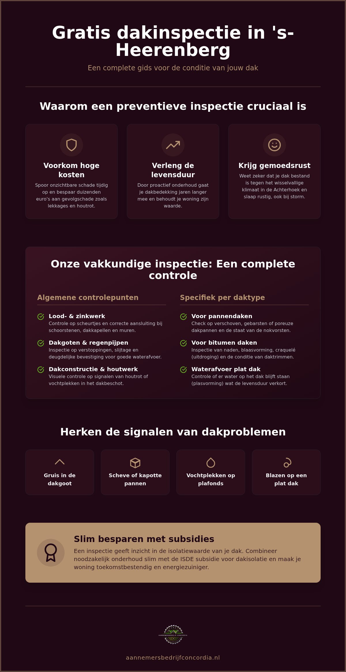 Dakinspectie 's-Heerenberg gratis