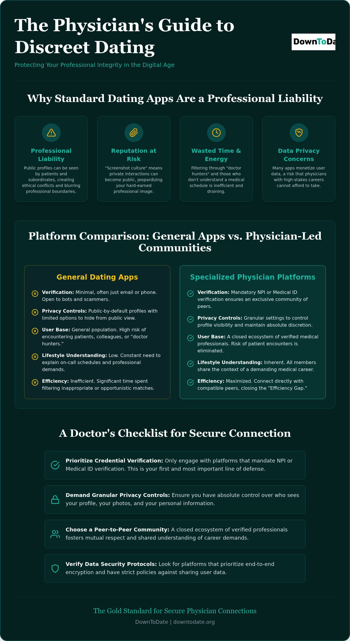 Discreet dating for doctors