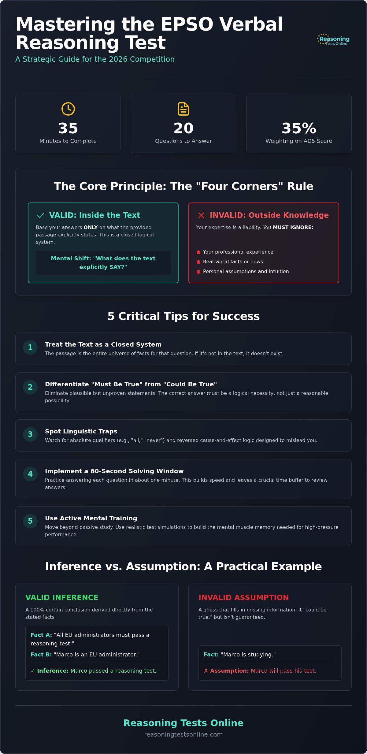 EPSO verbal reasoning tips