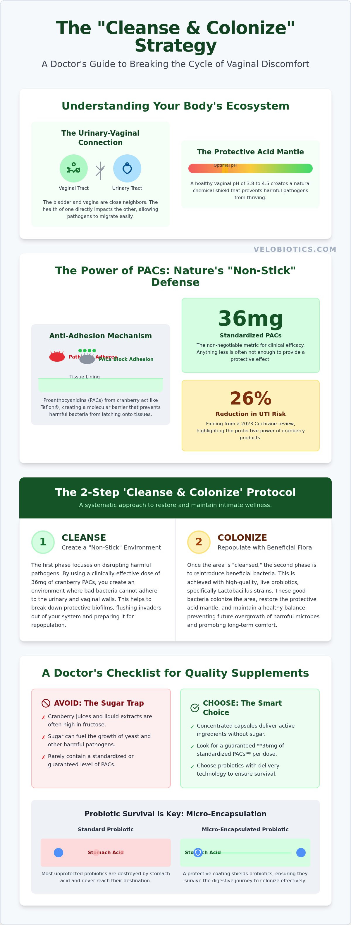 Cranberry pills for vaginal health