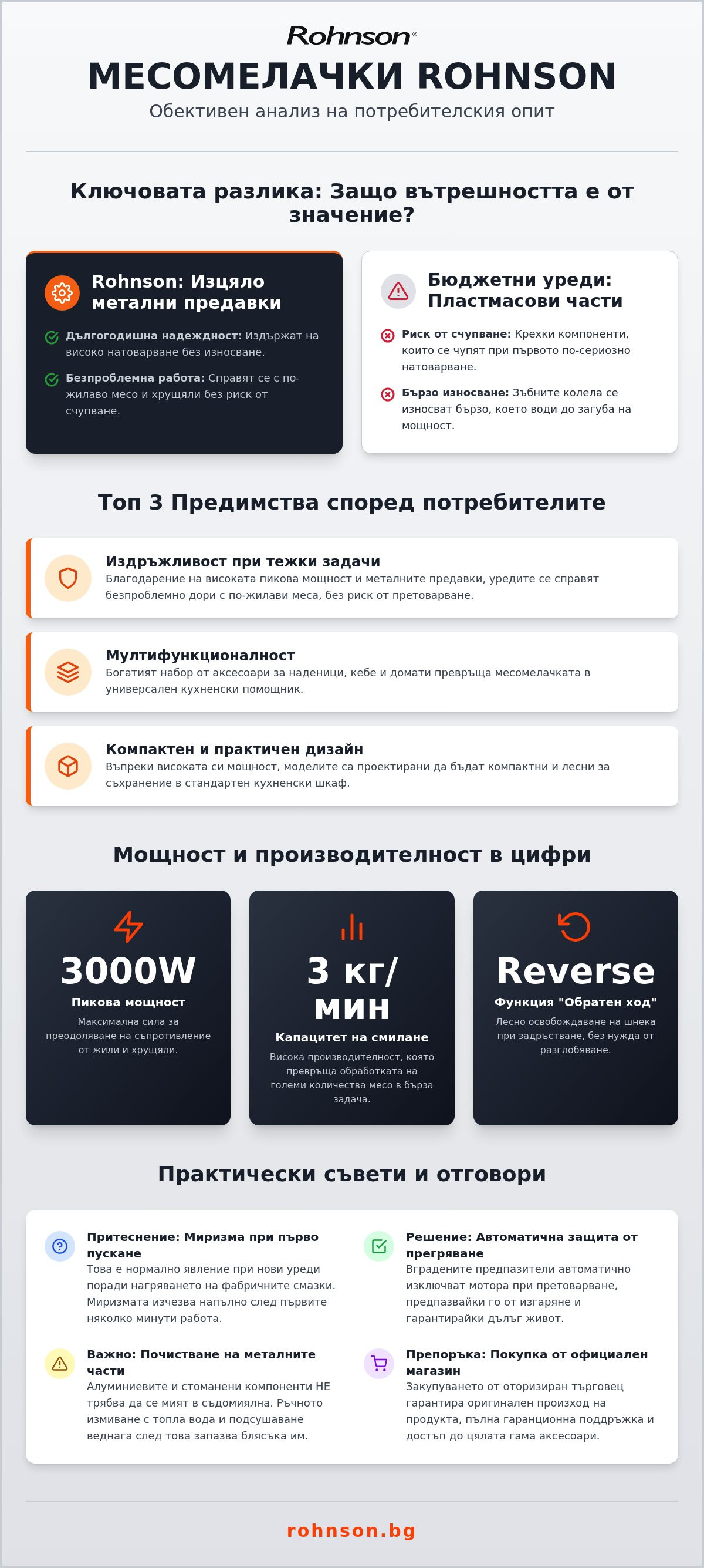 месомелачка Rohnson мнения