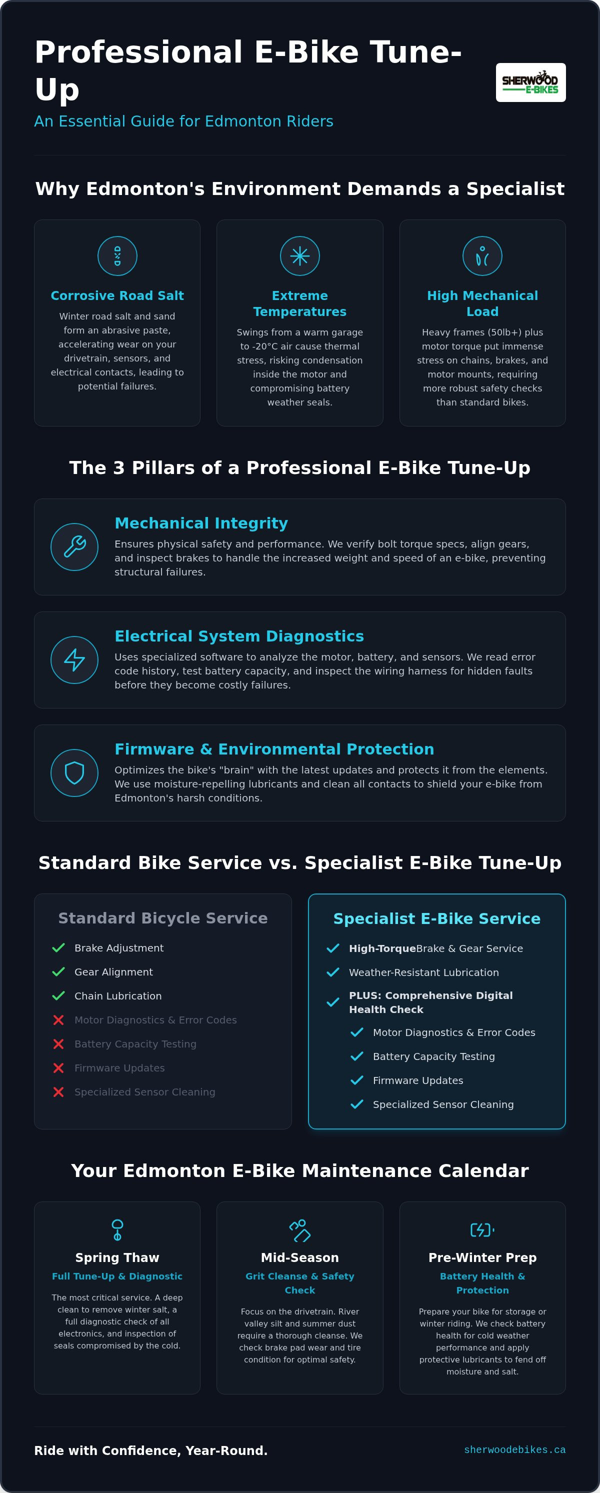 E-bike tune-up edmonton