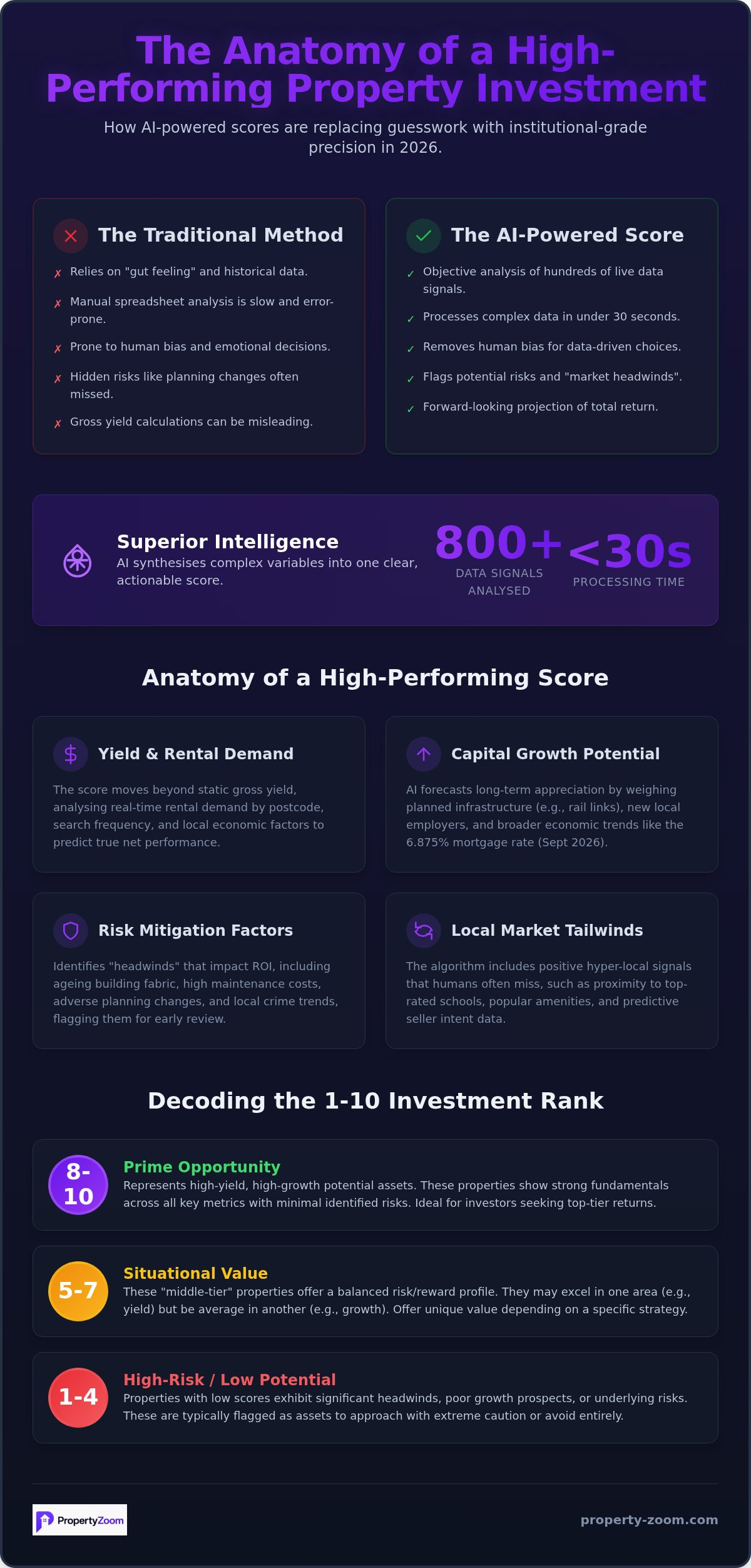 Real estate investment scores
