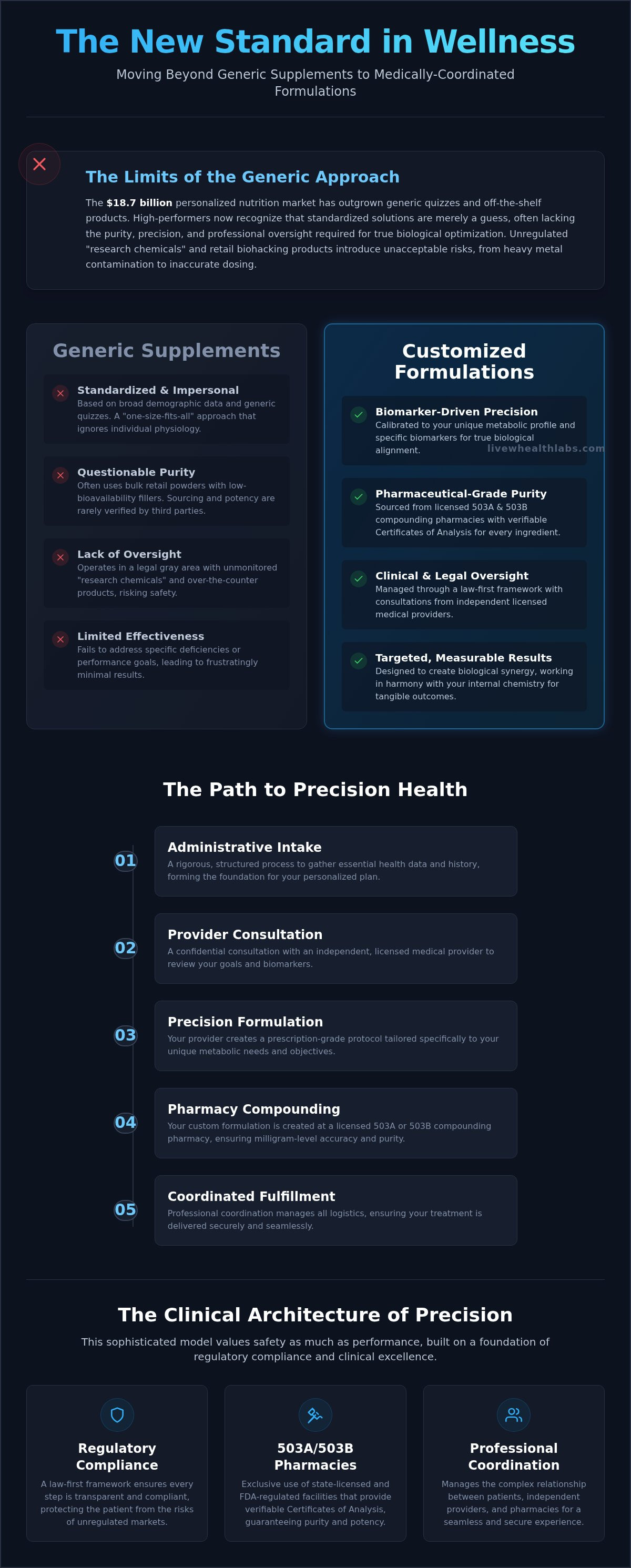 Customized wellness formulations