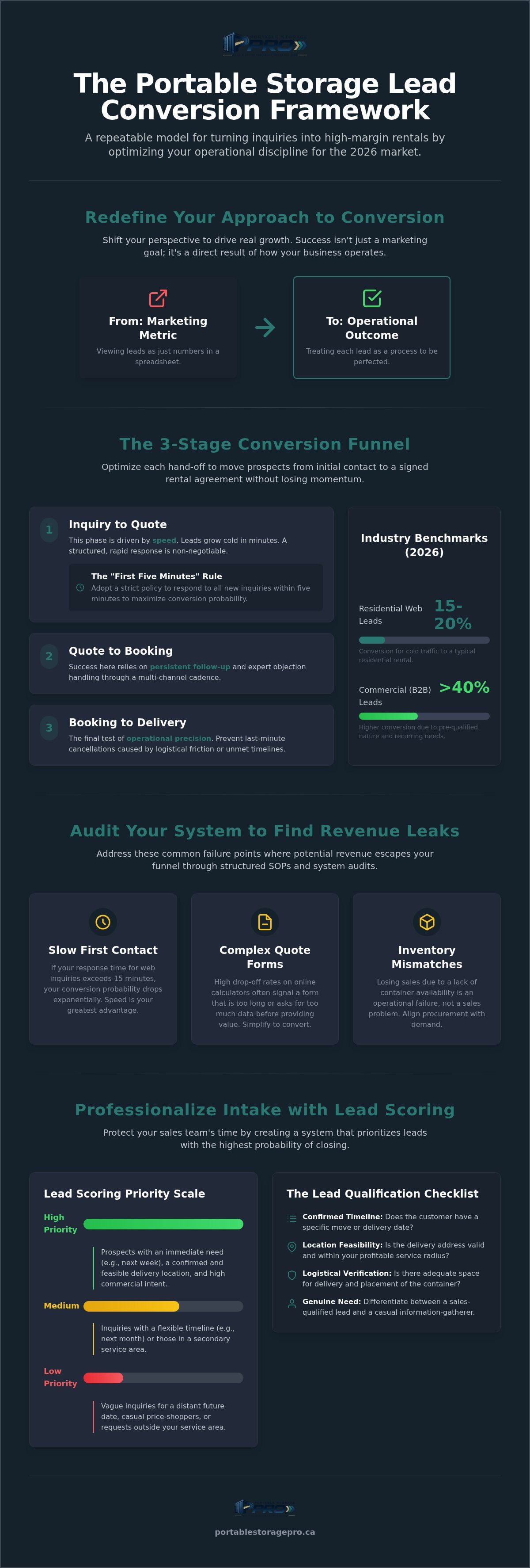 How to improve storage lead conversion