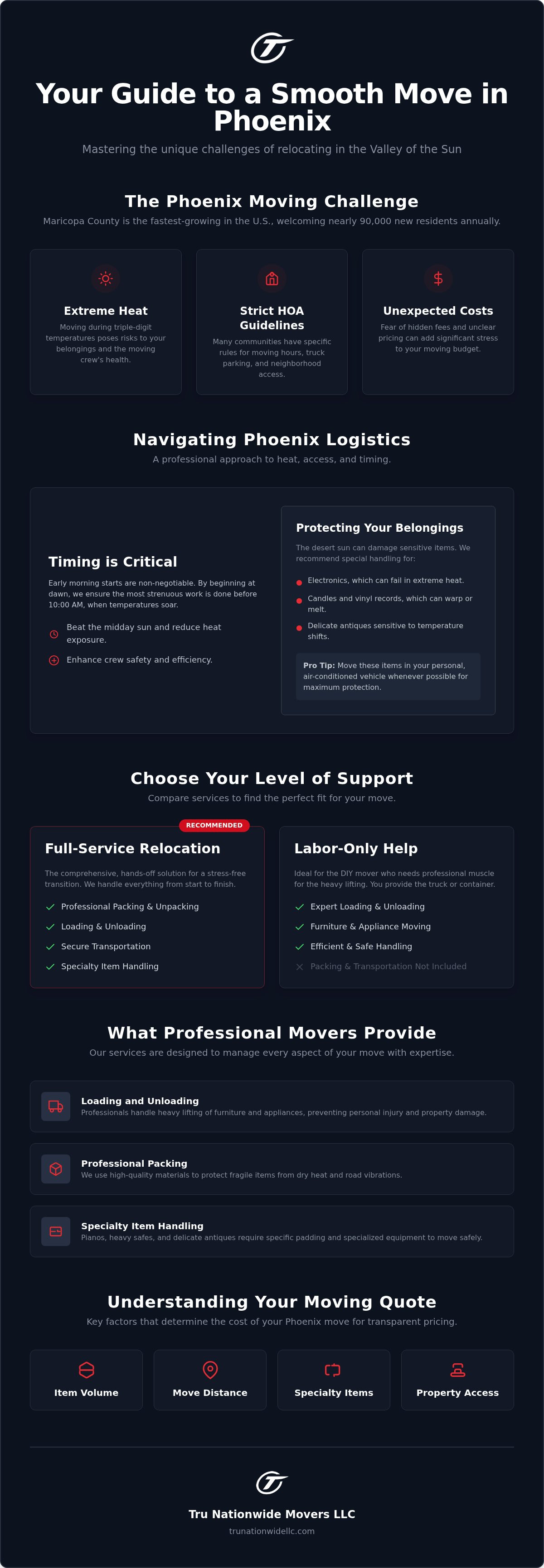 Residential movers Phoenix AZ