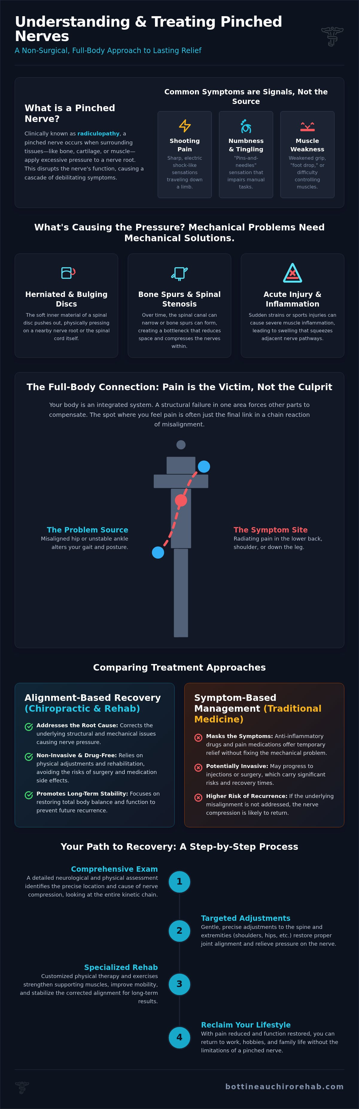 Pinched nerve treatment Bottineau