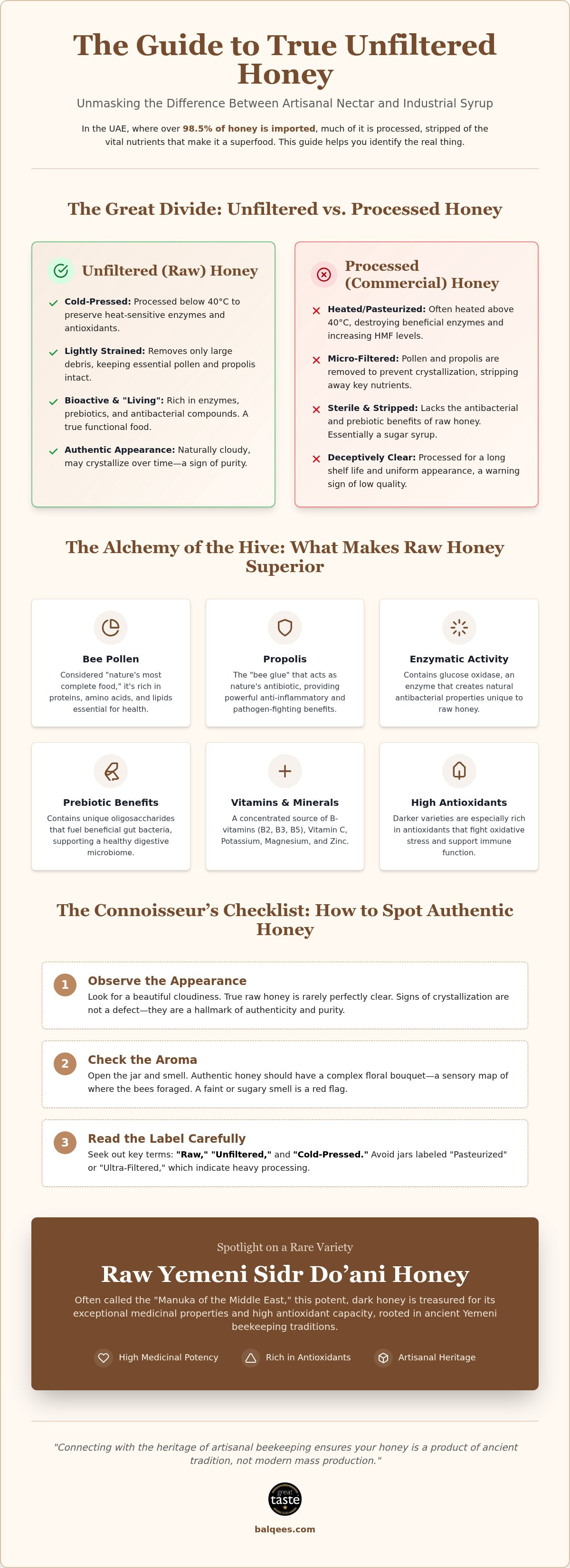 Buy unfiltered honey Dubai