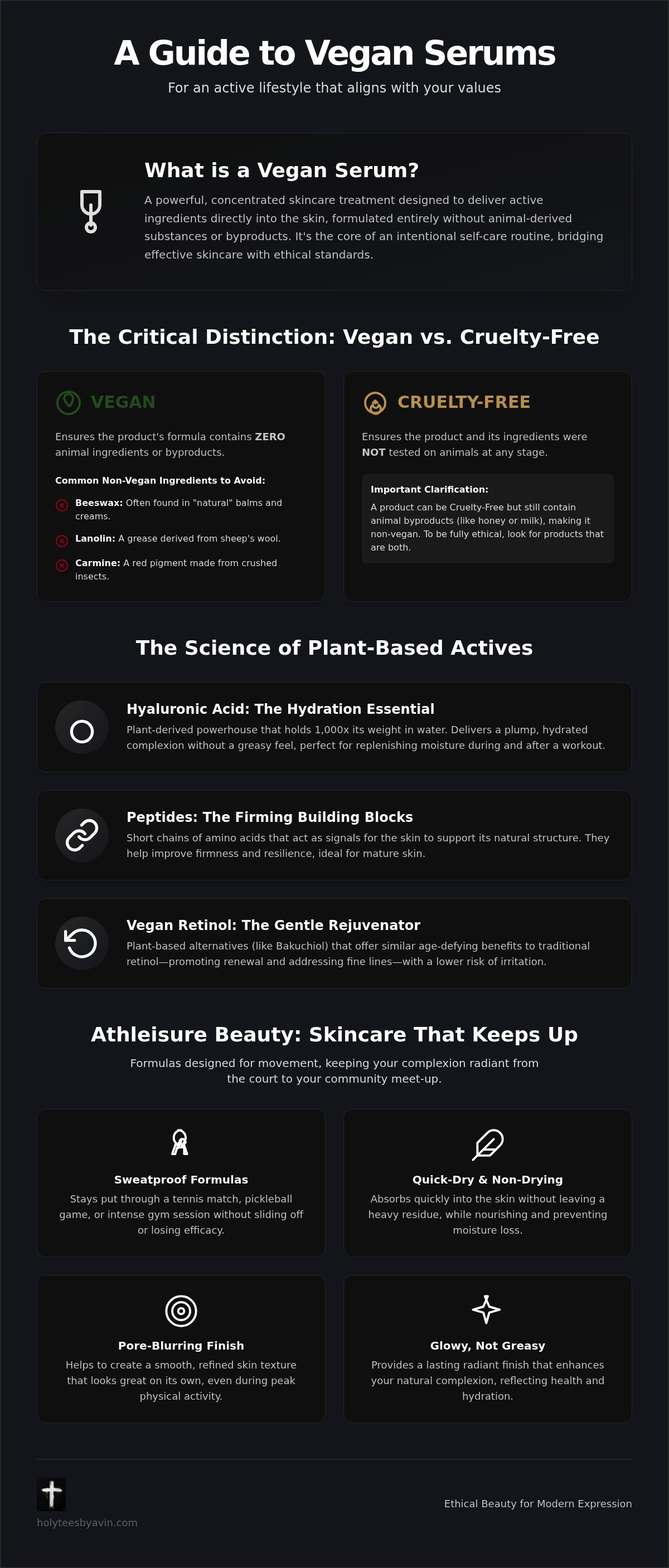 Vegan serum