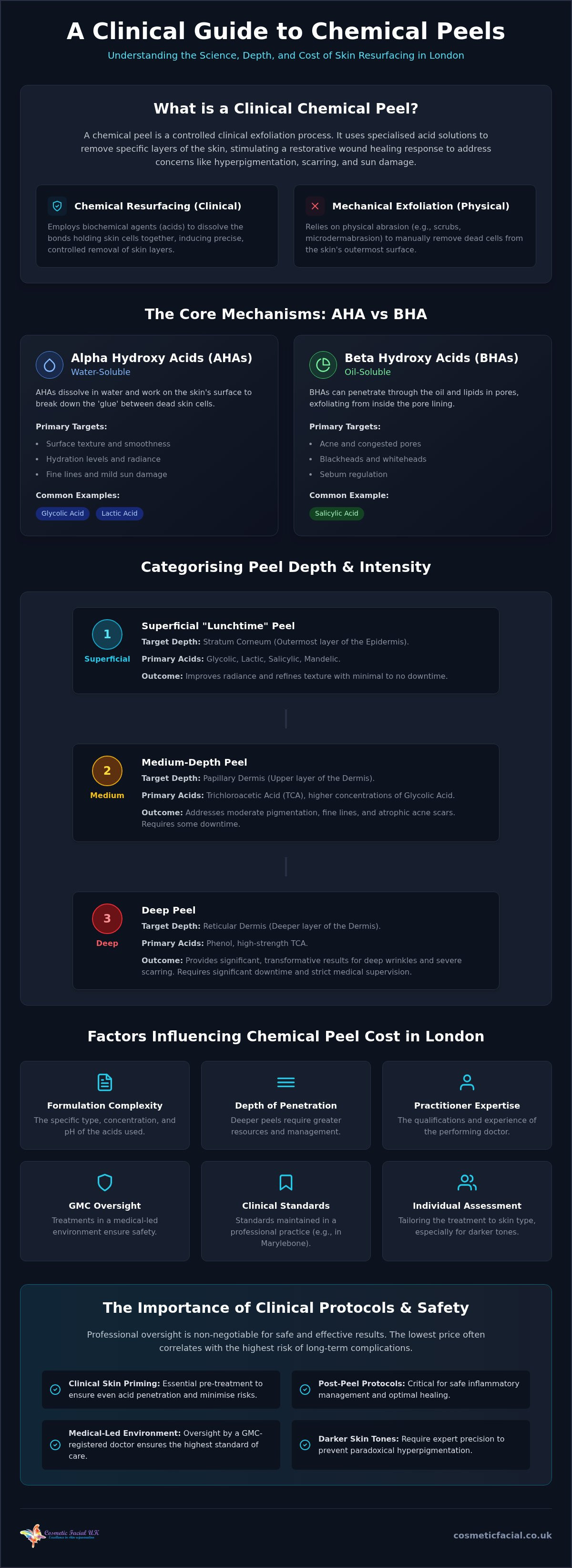 Chemical peel cost london