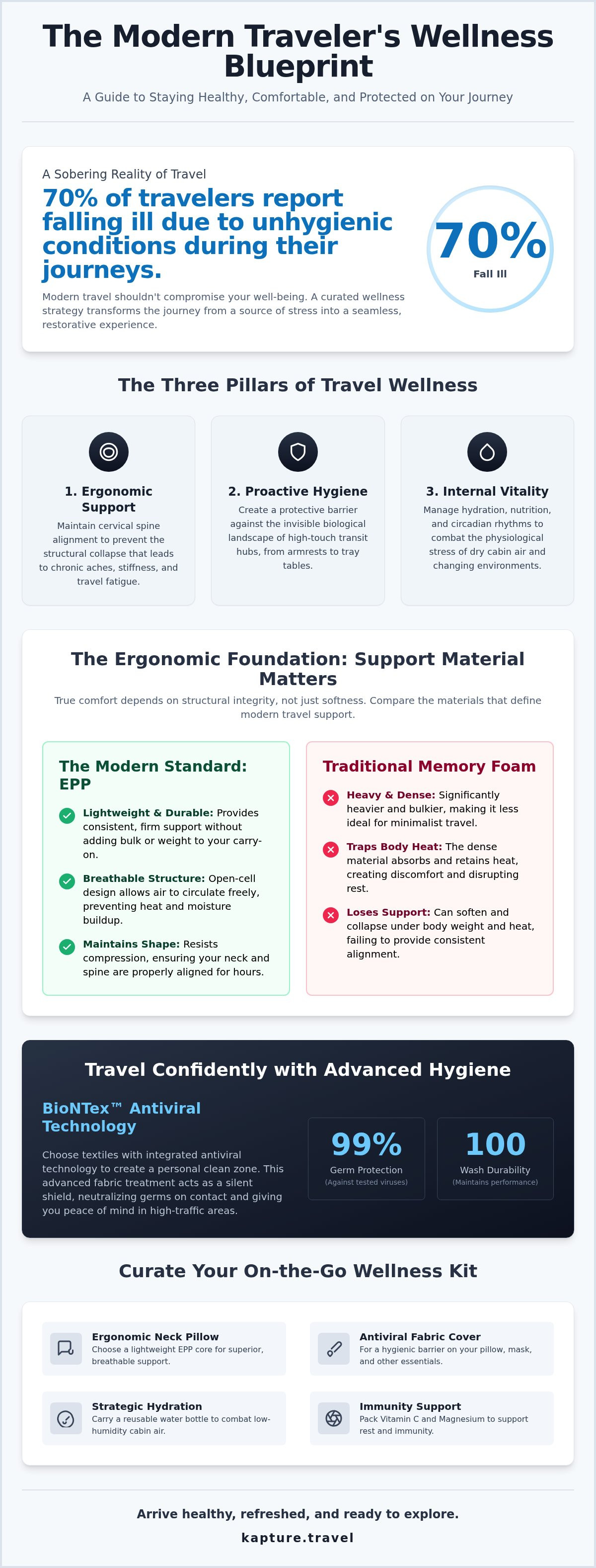 Travel wellness essentials