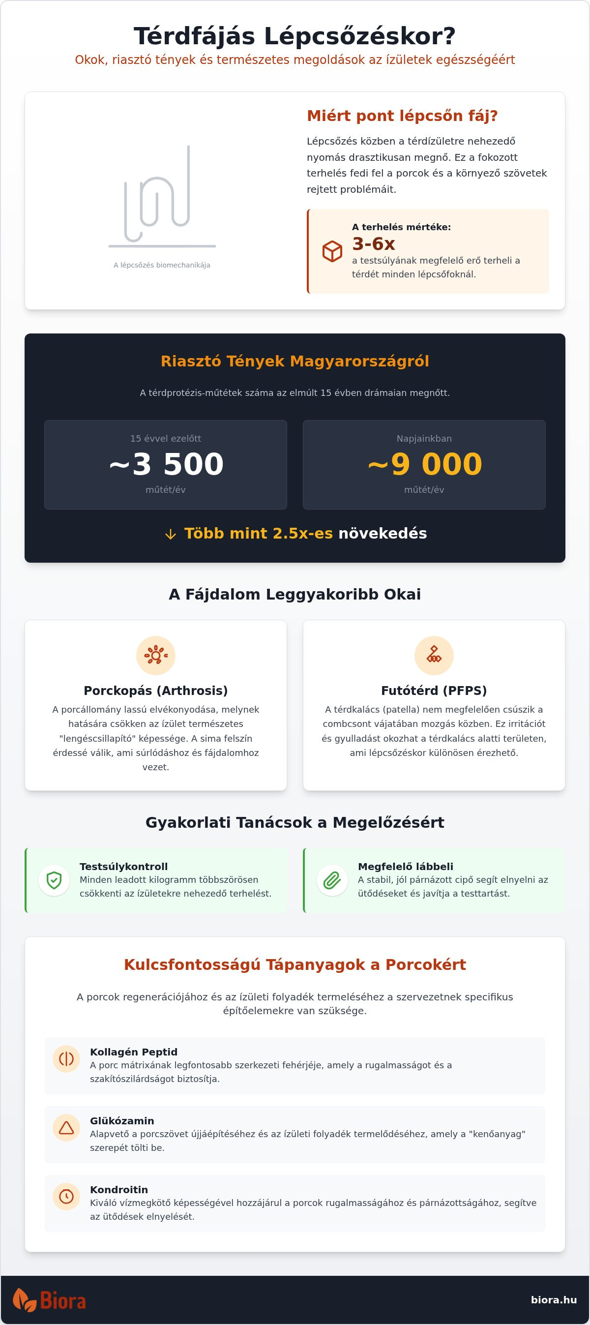 Térdfájás lépcsőzéskor mit tegyek