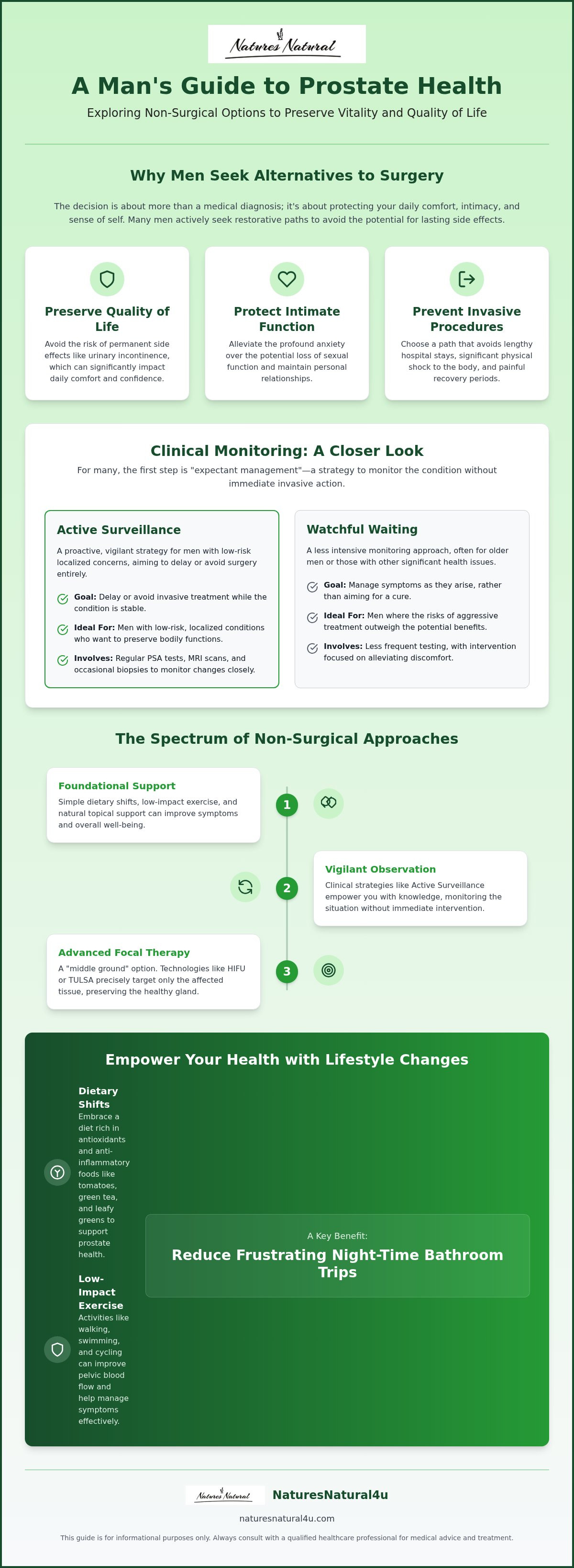 Alternatives to prostate surgery