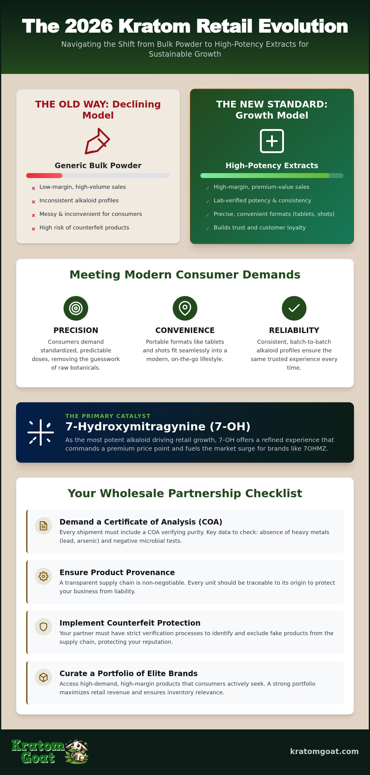 Kratom wholesale partnership