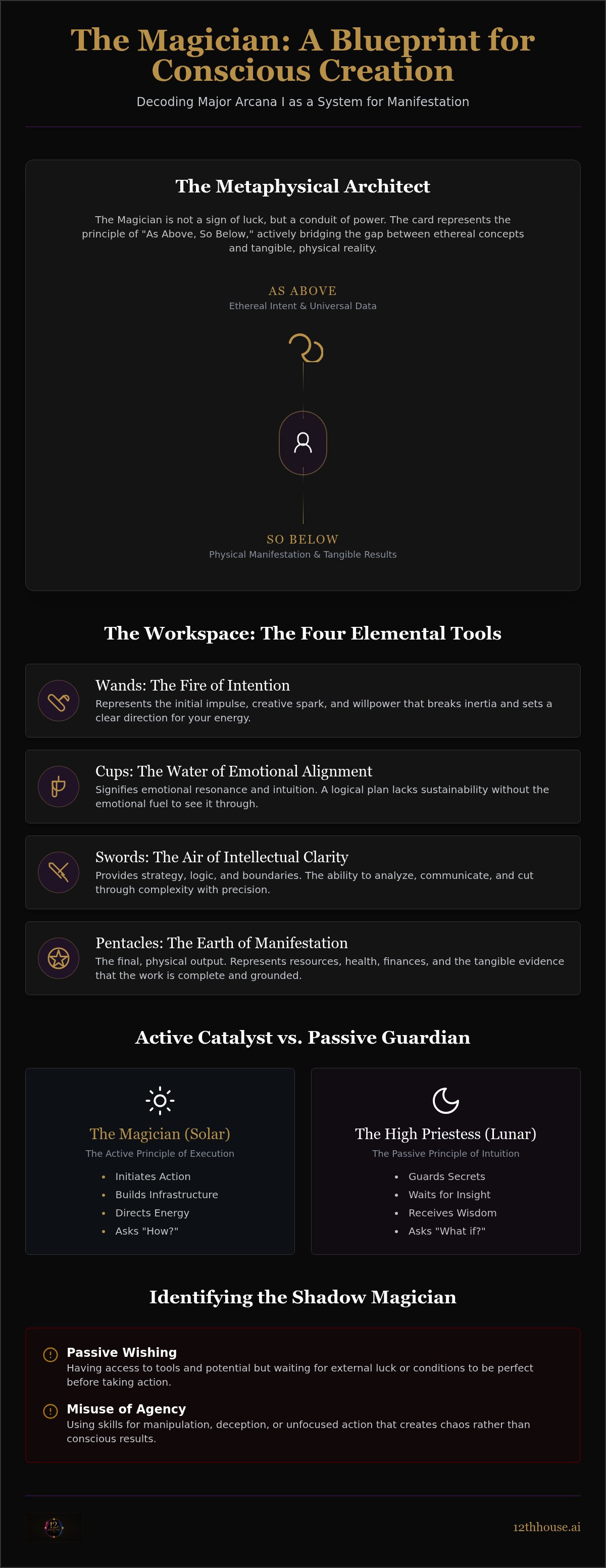How to interpret the magician tarot card