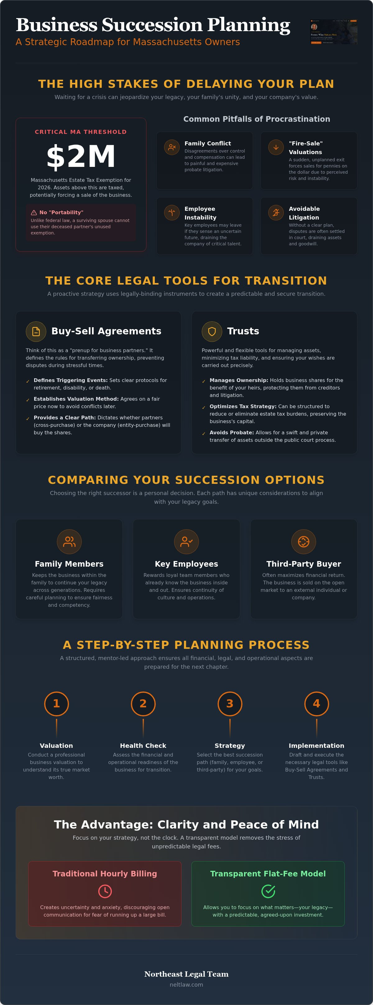 Business succession planning attorney massachusetts