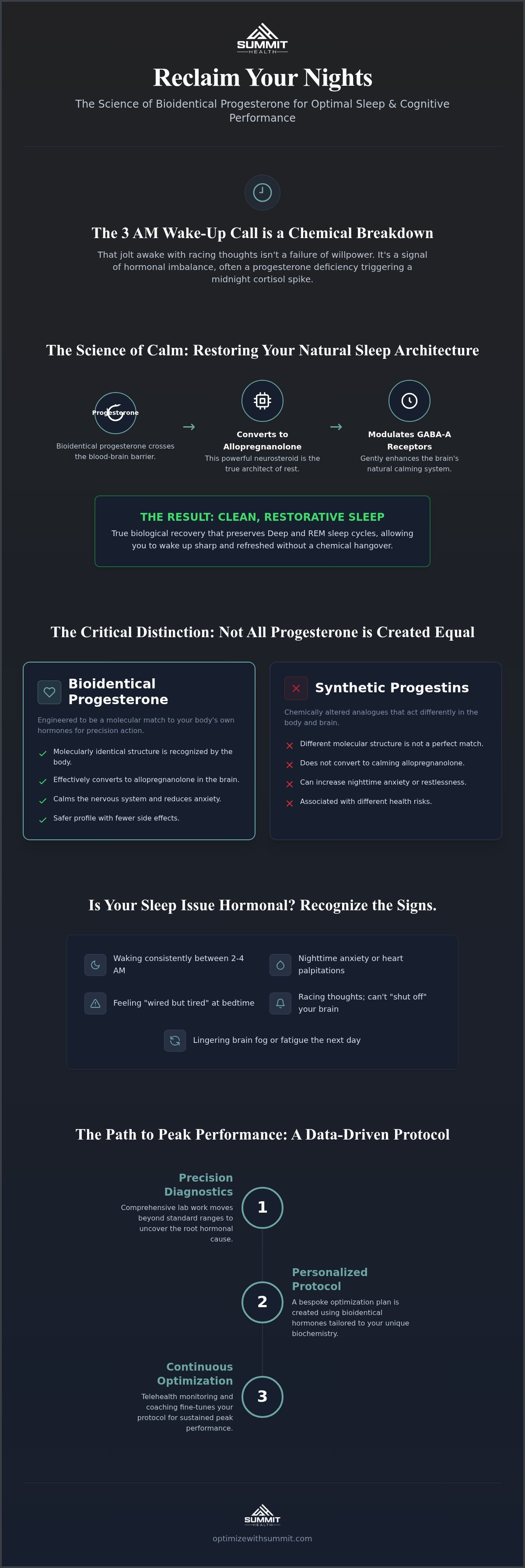 Bioidentical progesterone for sleep