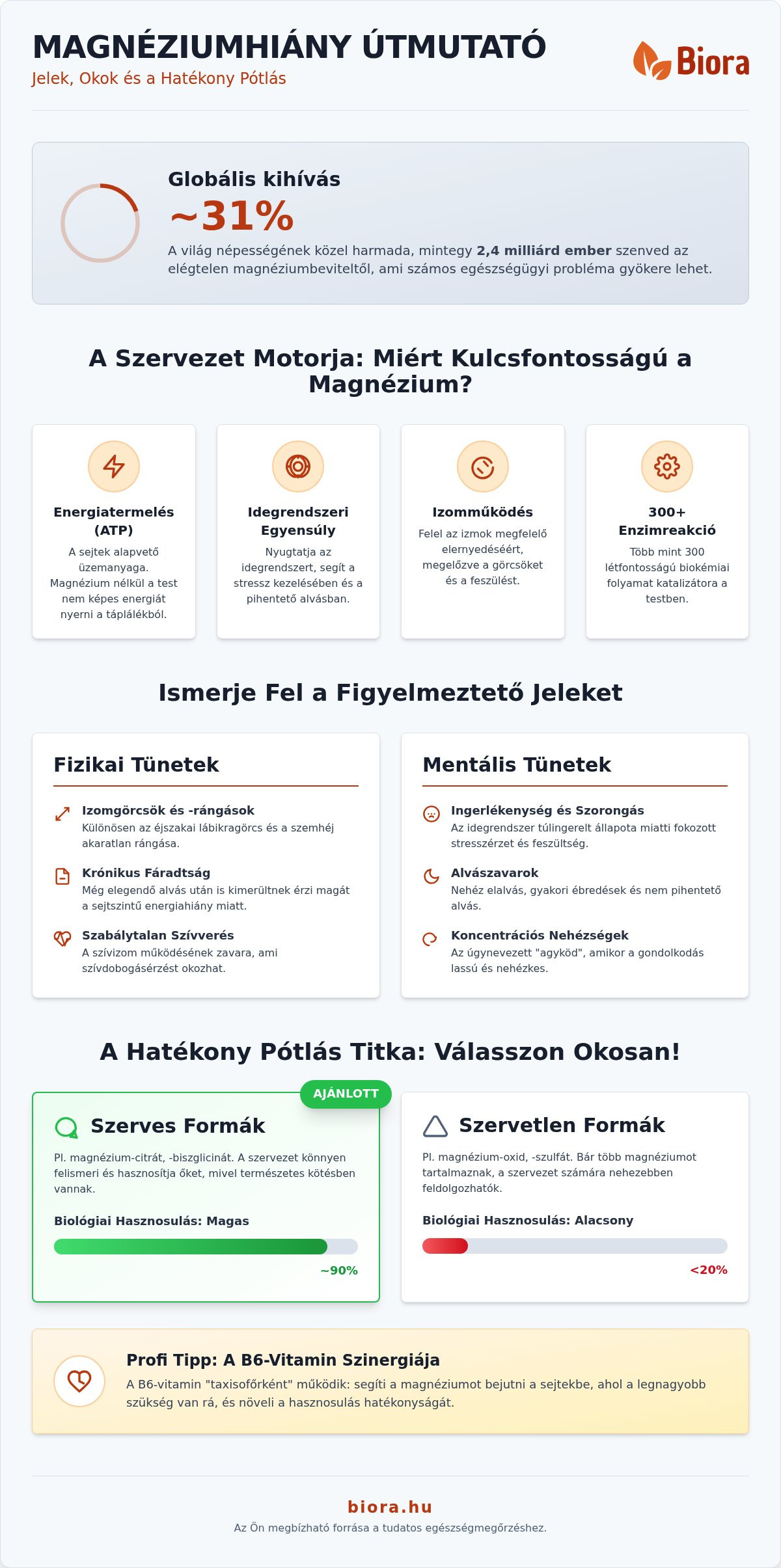 Magnéziumhiány tünetei