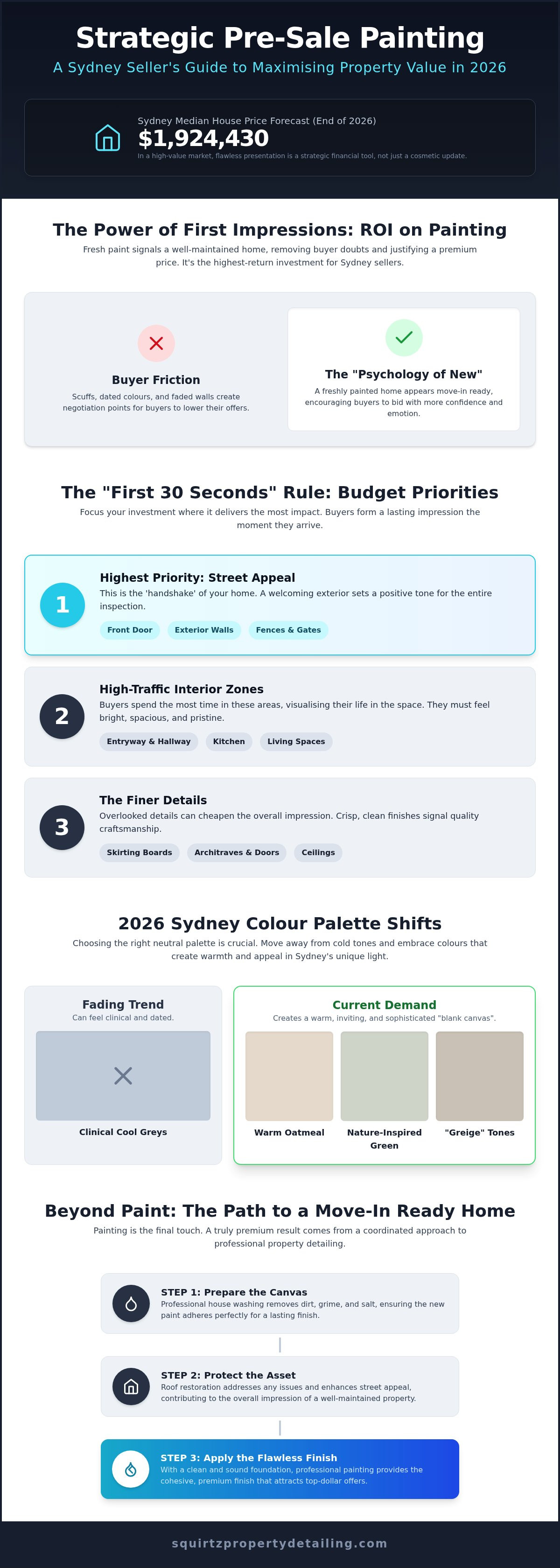 Pre-sale house painting Sydney