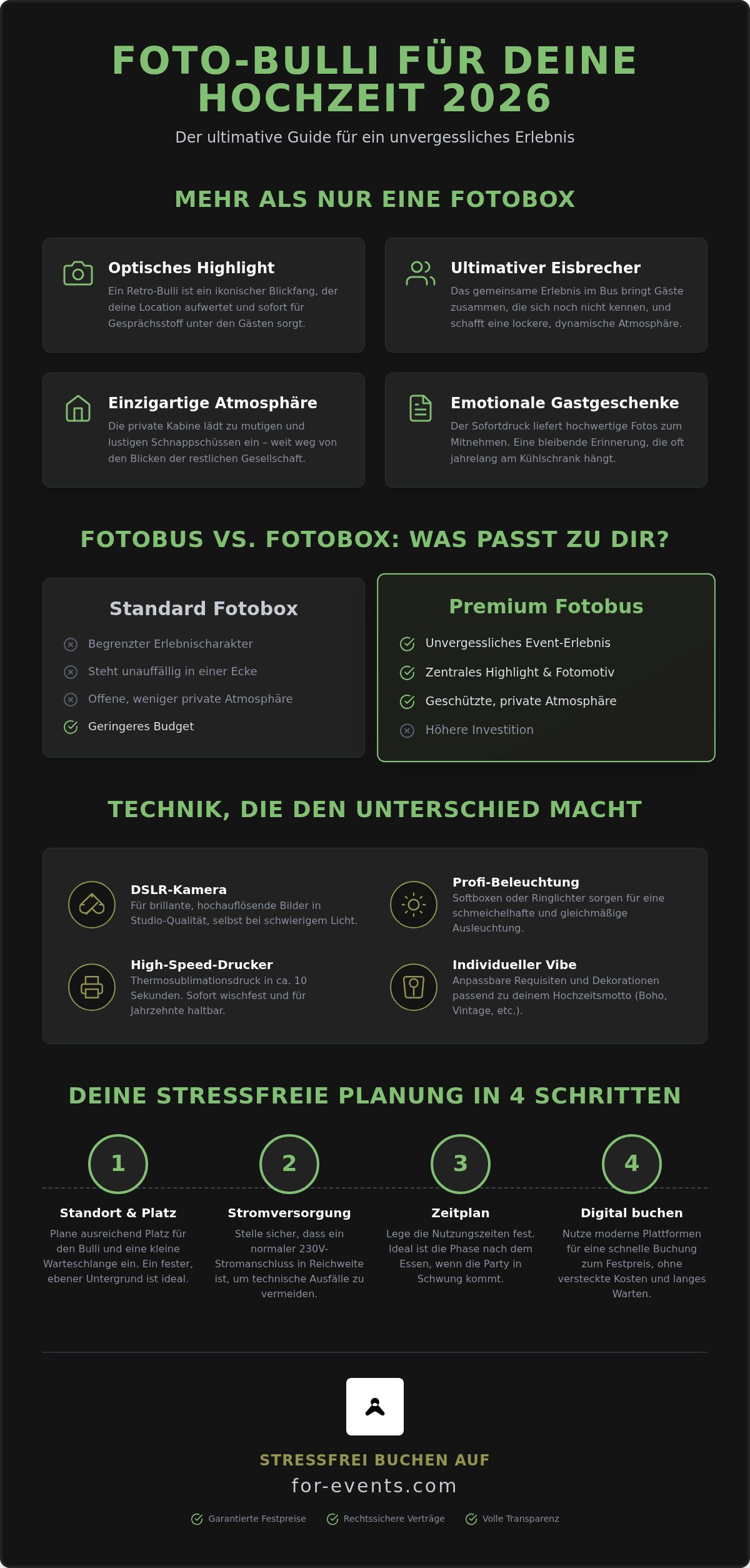 Fotobus für Hochzeit mieten