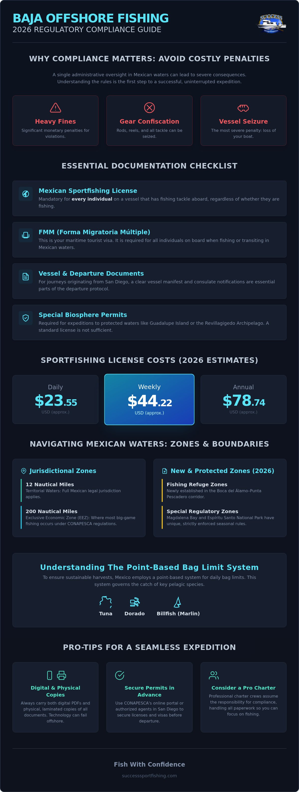 Baja offshore fishing regulations